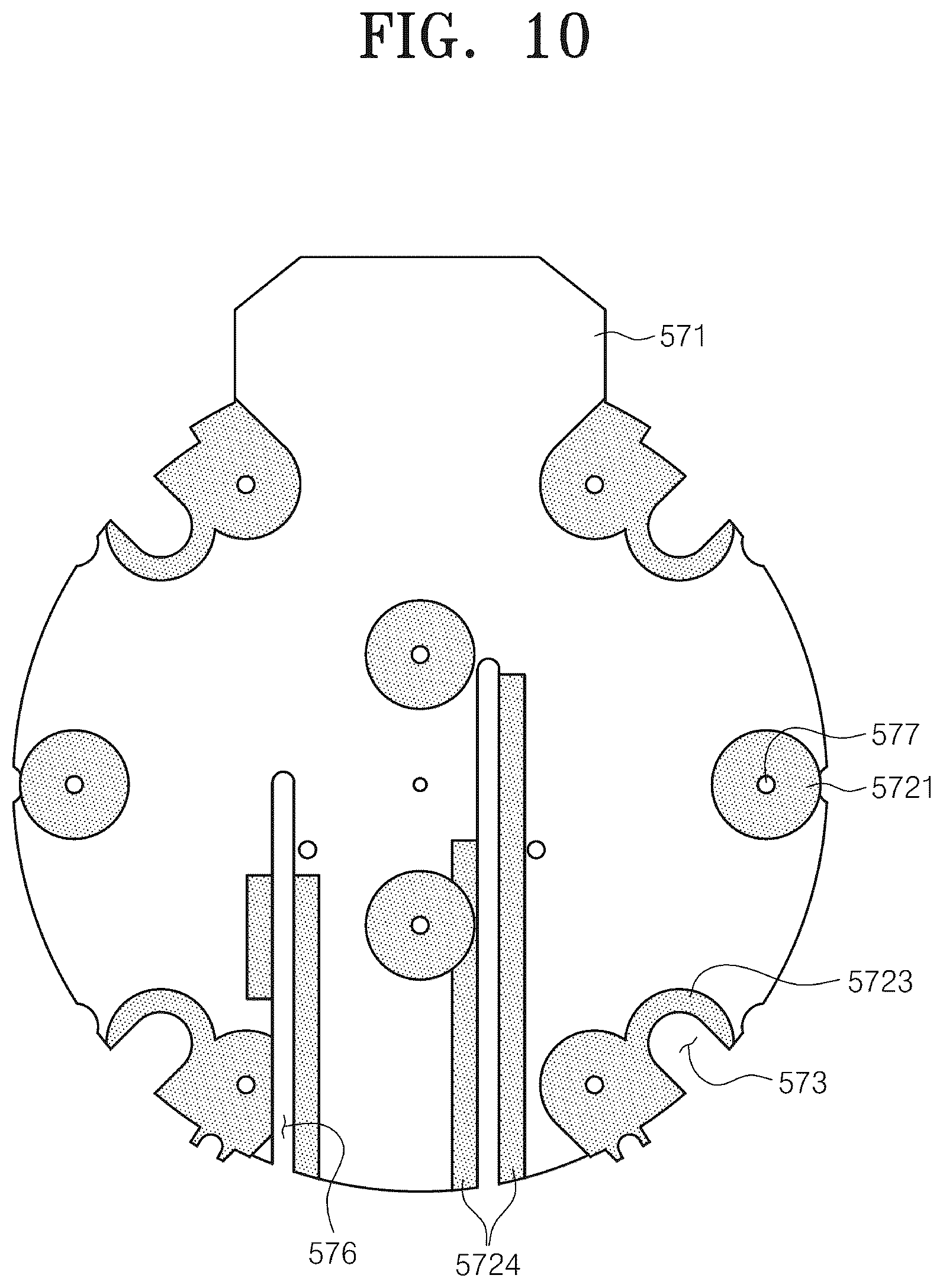 Patent US12174553 Figure 8 – Support unit, bake apparatus and substrate treating apparatus including the same