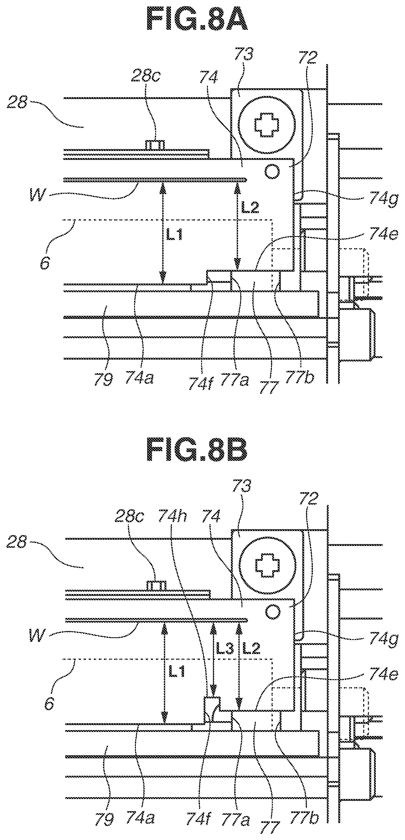 Patent US12174555 Figure 8 – Developing device