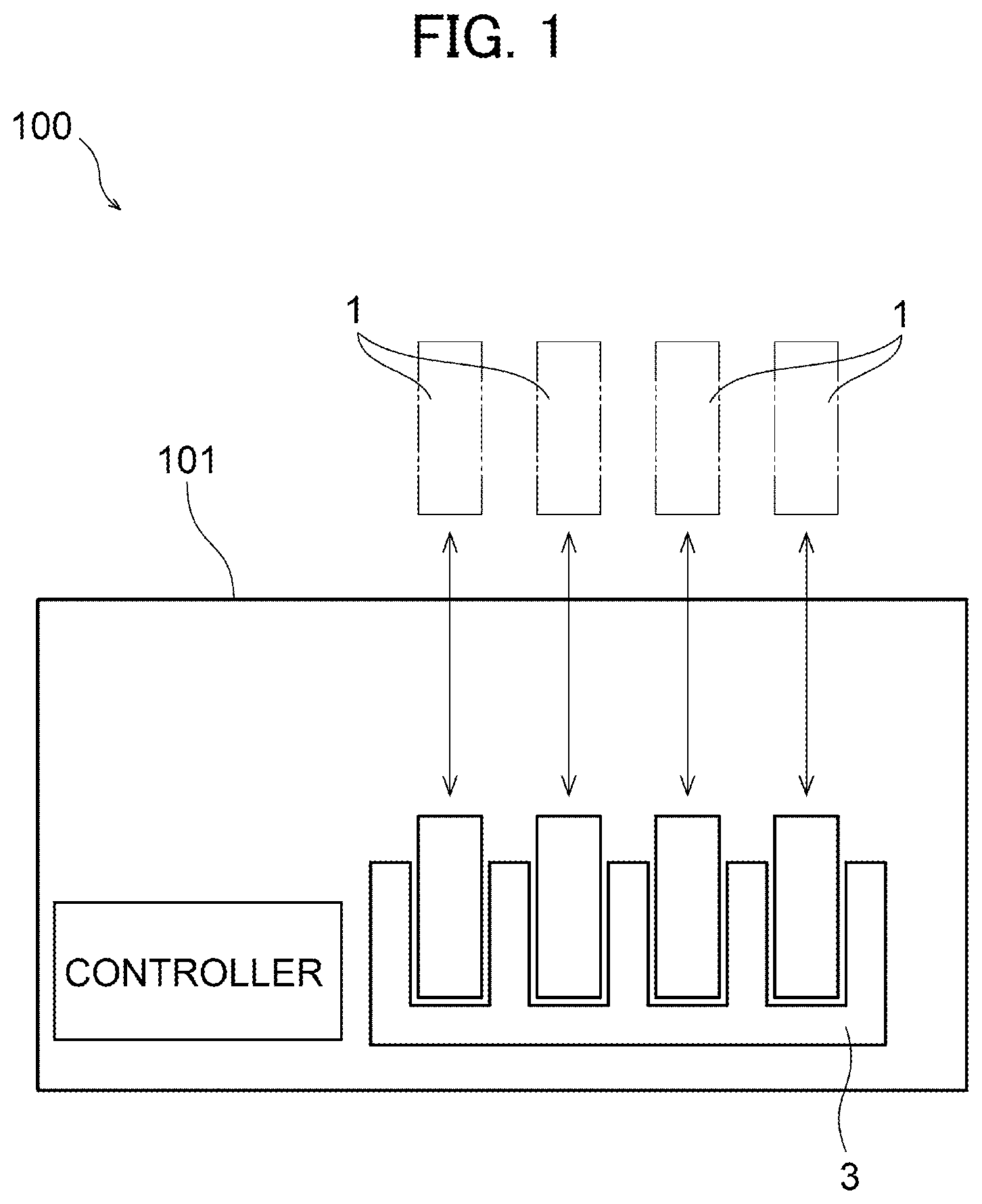 Patent US12174557 — Developer cartridge — Figure 1