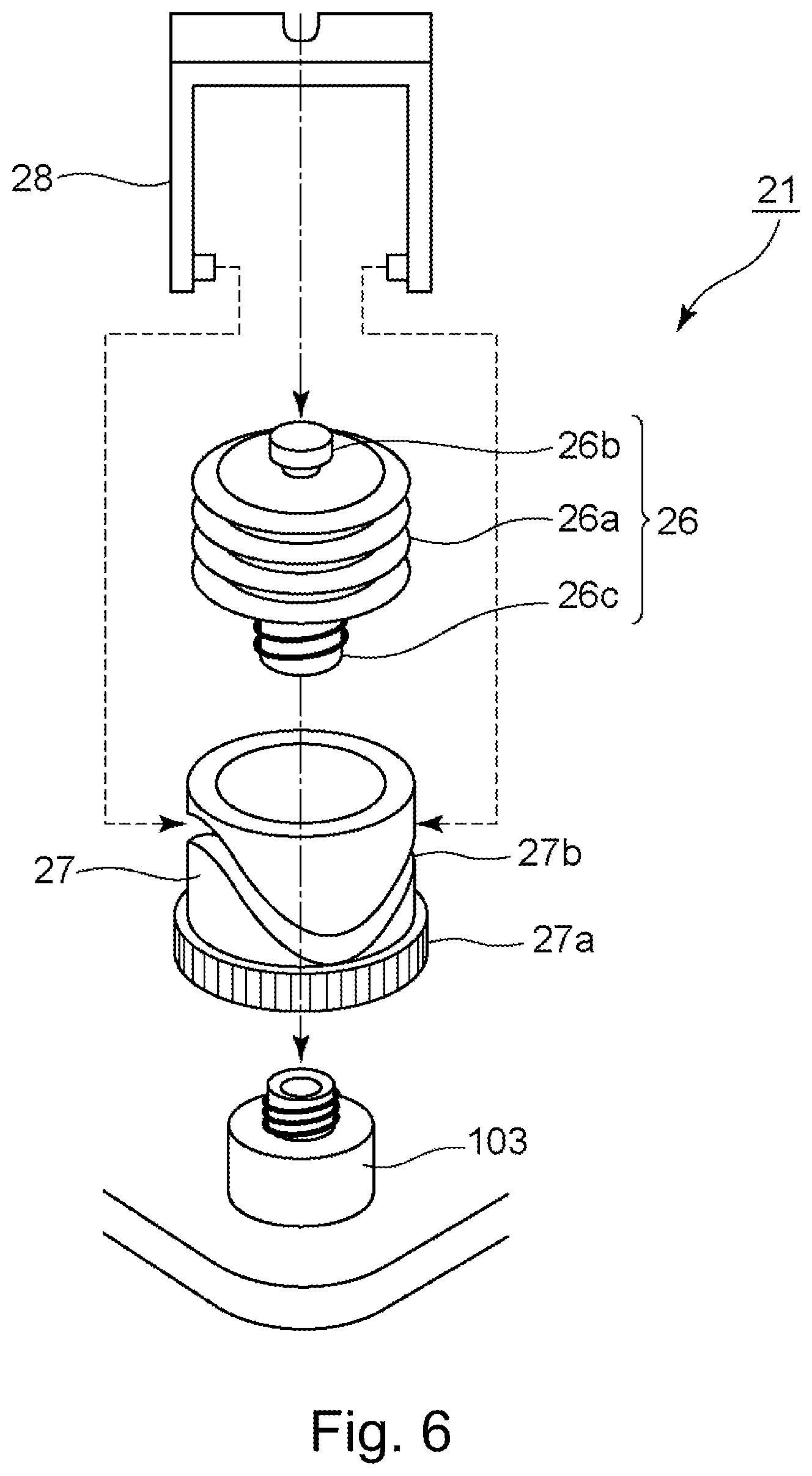 Patent US12174558 Figure 6 – Developer replenishment device and image forming apparatus