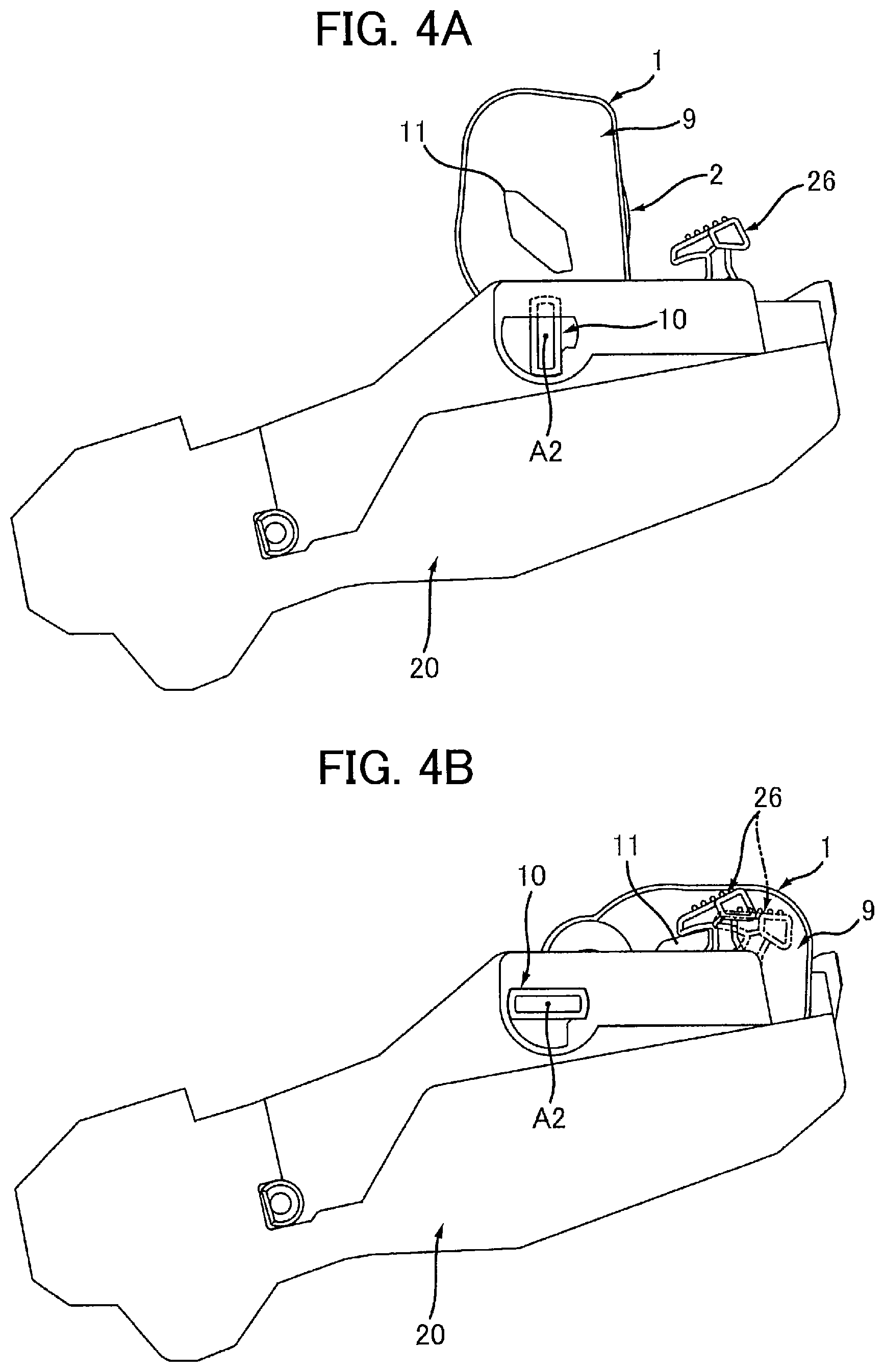Patent US12174559 Figure 4 – Toner cartridge having electrical contact surface that can contact electrical contact surface of drum cartridge in accordance with pivotal movement of casing