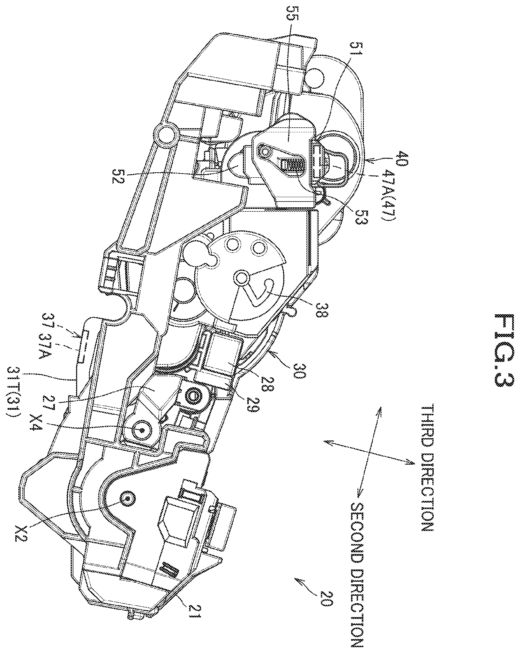 Patent US12174560 Figure 3 – Toner cartridge and drum cartridge