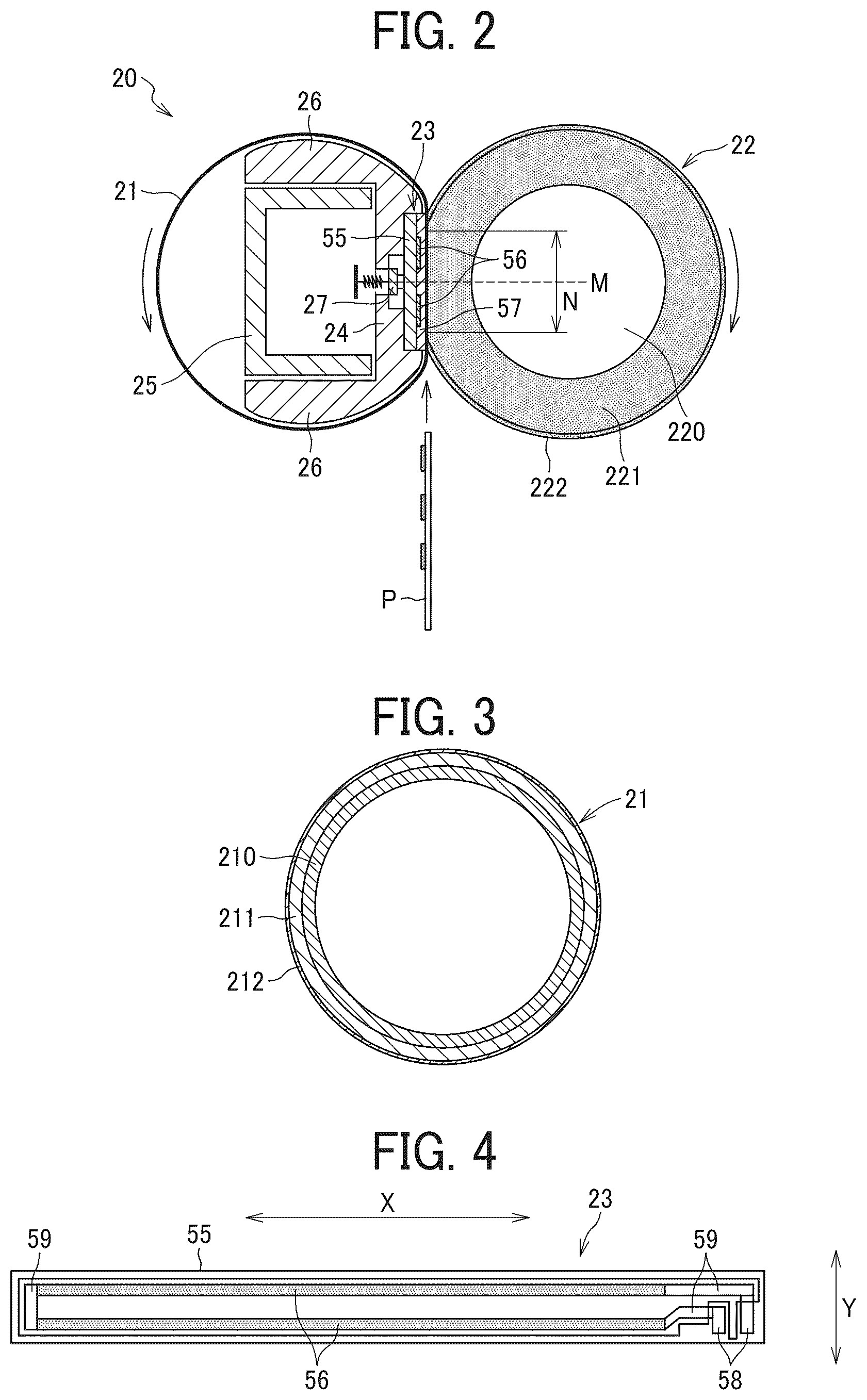 Patent US12174565 Figure 2 – Heating device, fixing device, and image forming apparatus with a single sheet sensor
