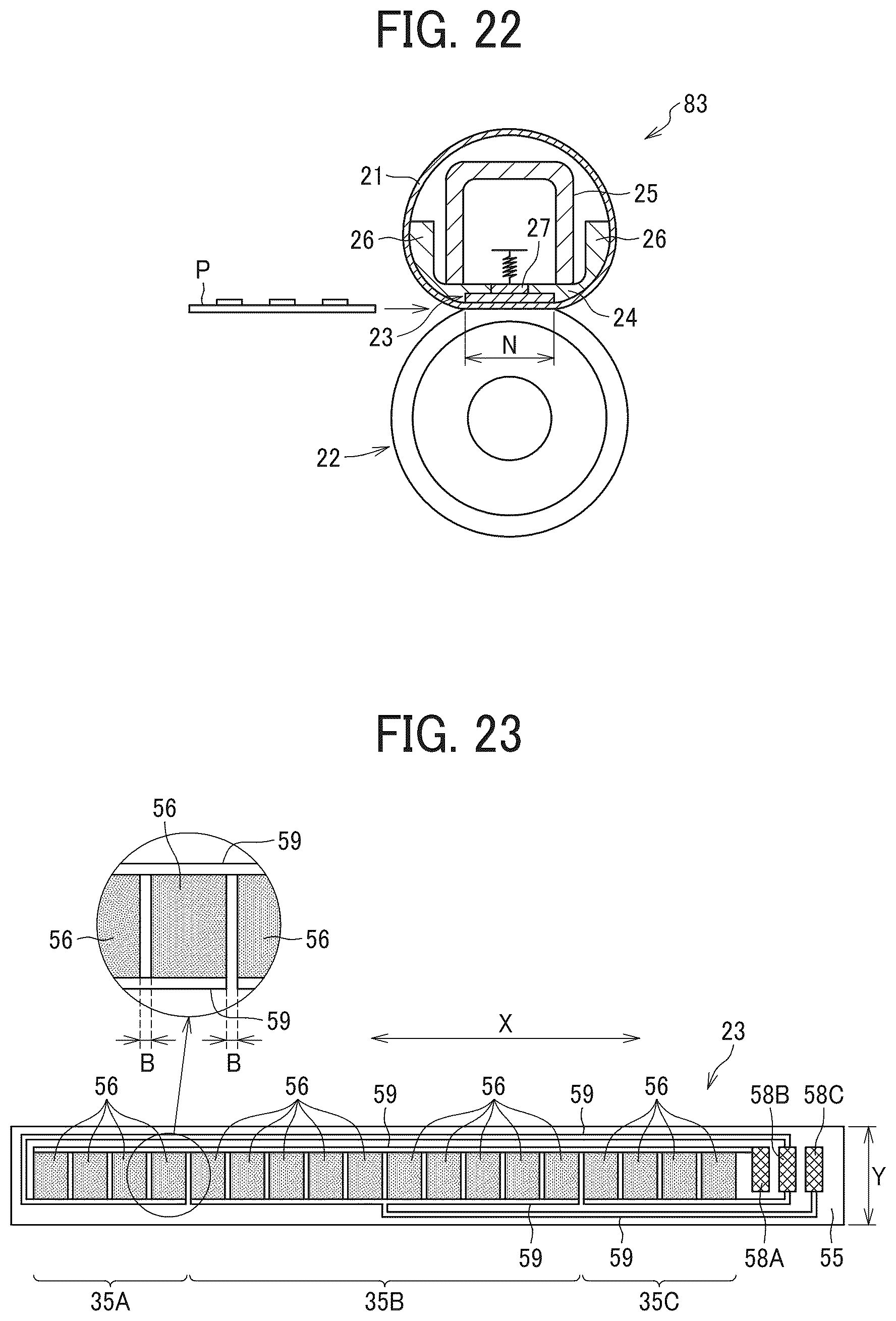 Patent US12174565 Figure 11 – Heating device, fixing device, and image forming apparatus with a single sheet sensor