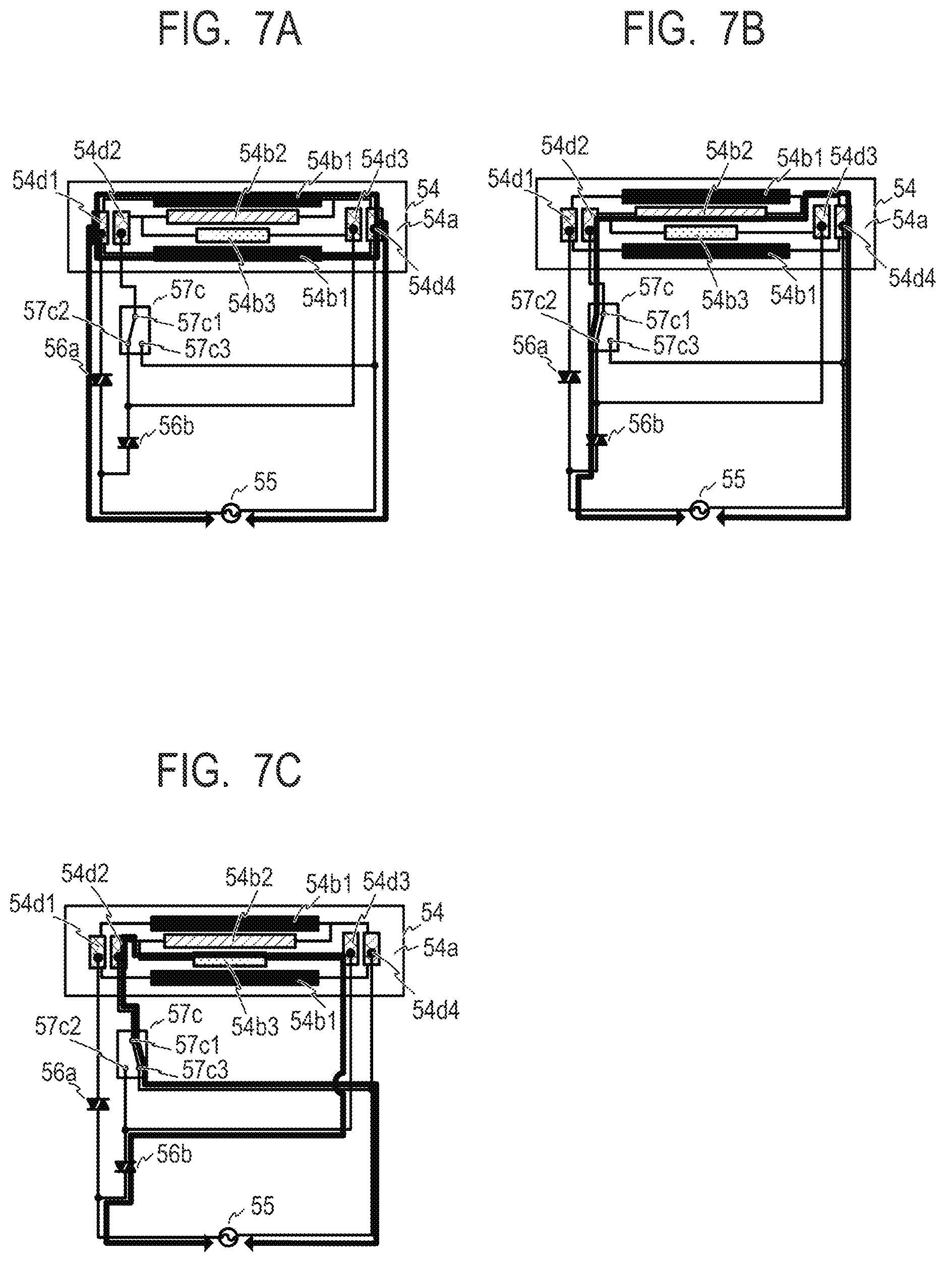 Patent US12174566 Figure 7 – Heating apparatus including a plurality of heat generation members, fixing apparatus, and image forming apparatus