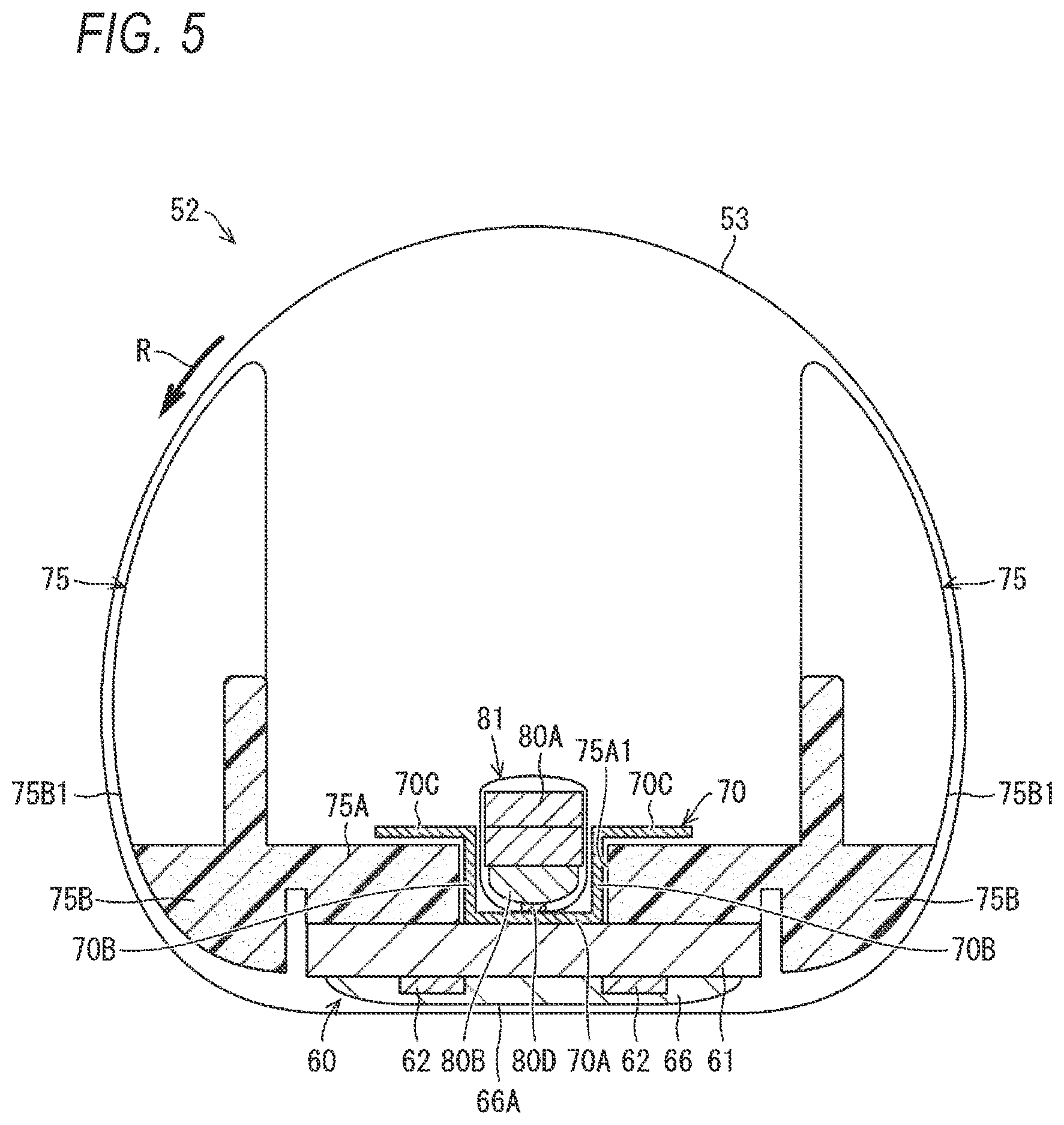 Patent US12174570 Figure 5 – Fixing unit