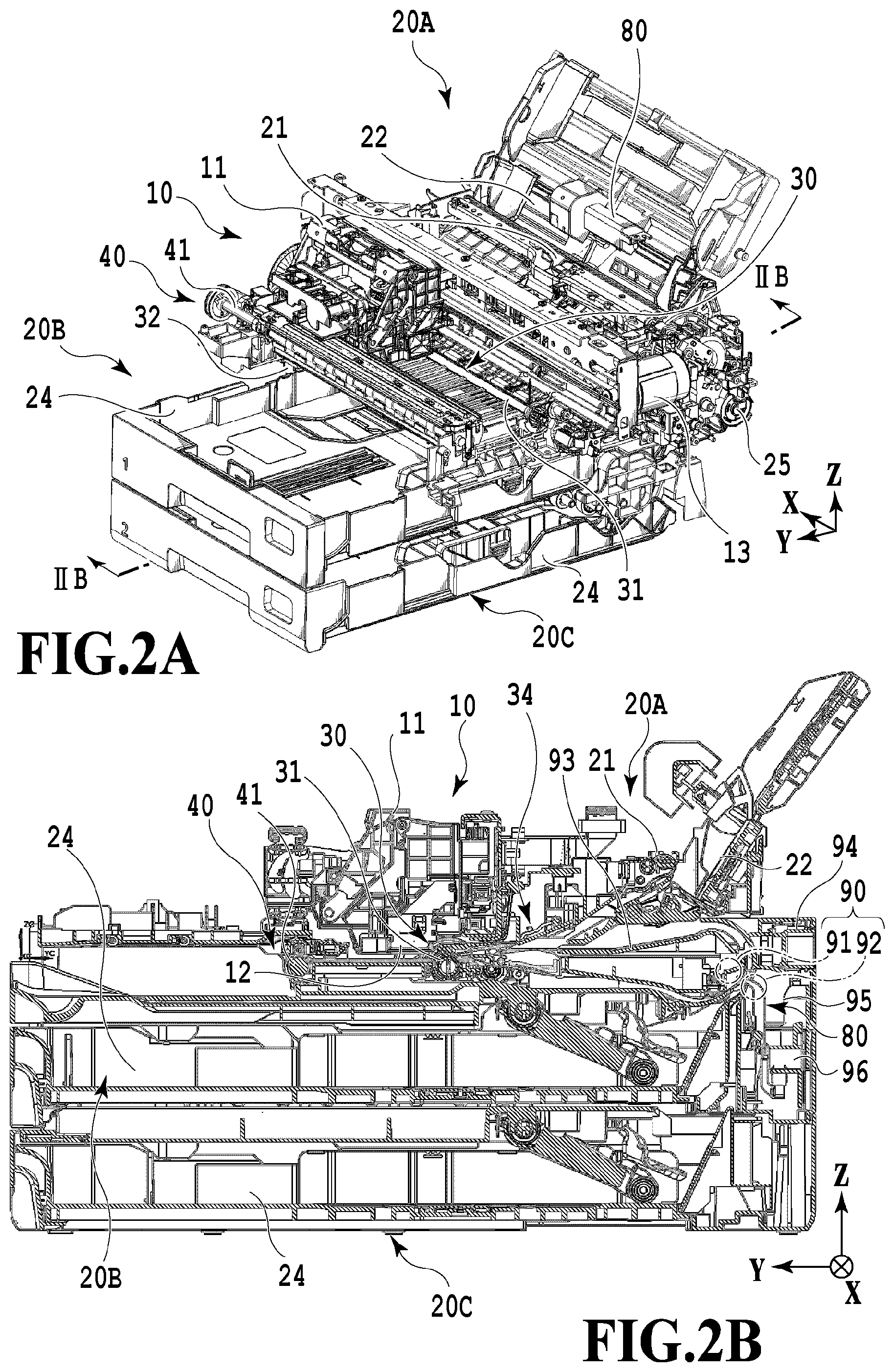 Patent US12174573 Figure 2 – Conveyance apparatus and printing apparatus