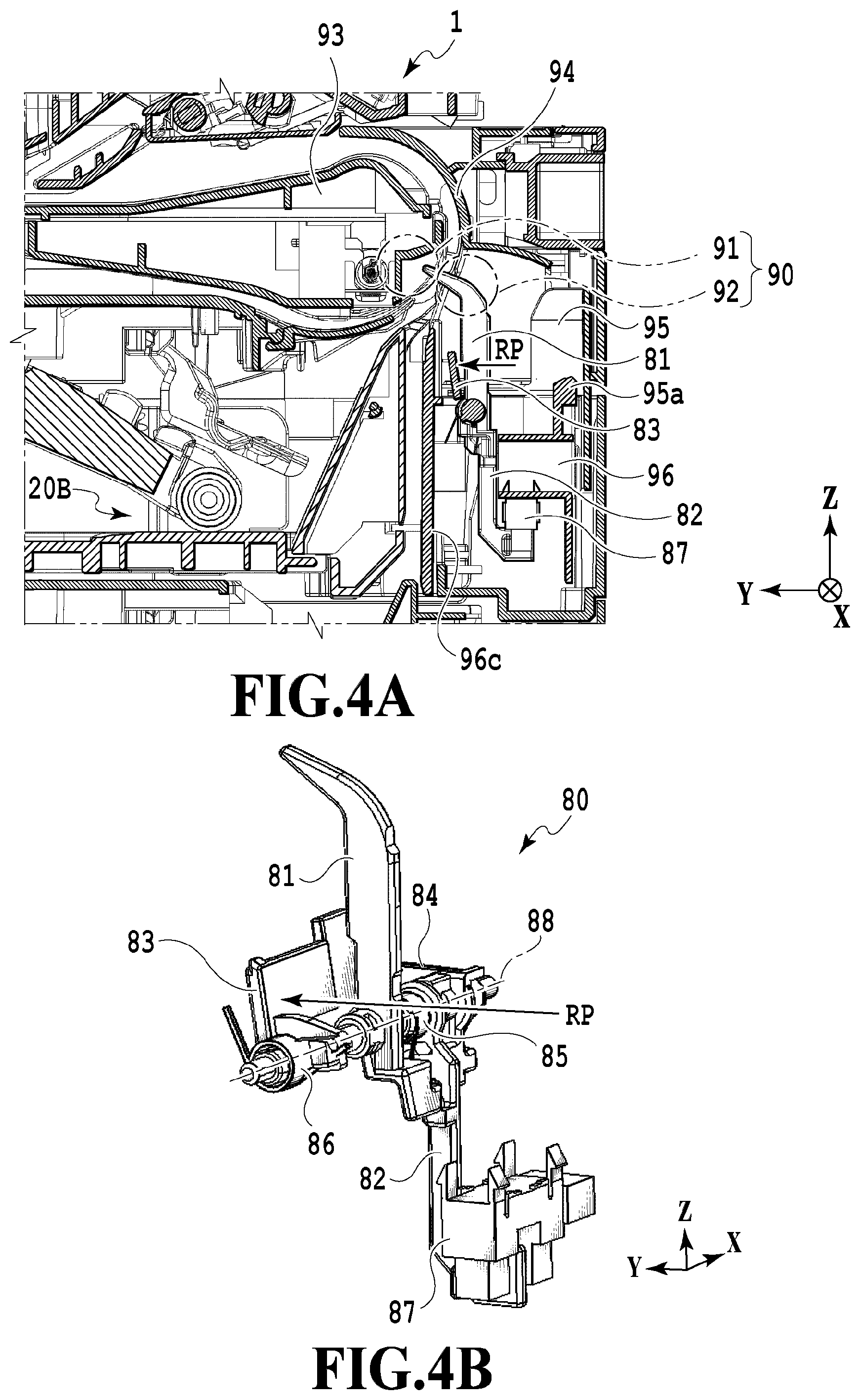 Patent US12174573 Figure 4 – Conveyance apparatus and printing apparatus