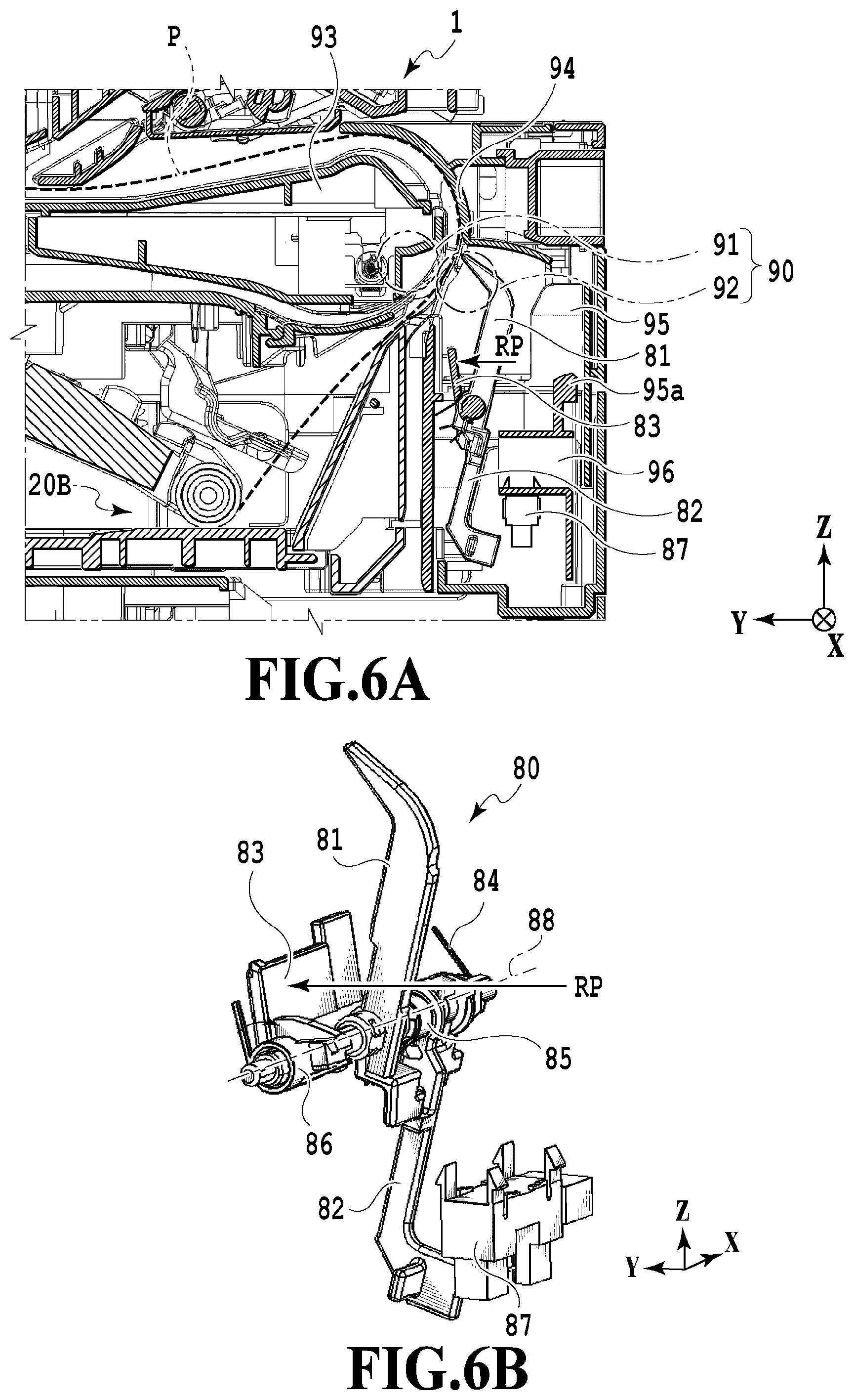 Patent US12174573 Figure 6 – Conveyance apparatus and printing apparatus