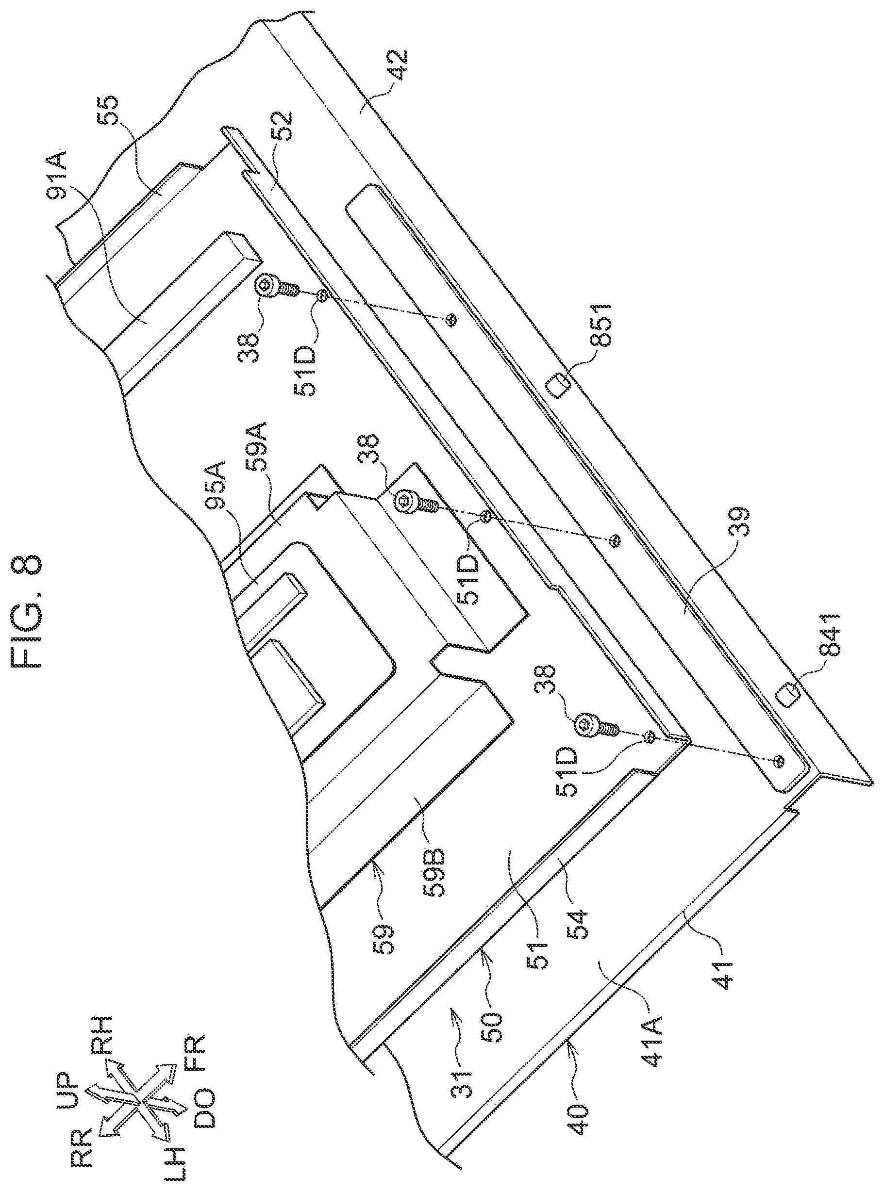 Patent US12174574 Figure 8 – Detection device and image forming apparatus