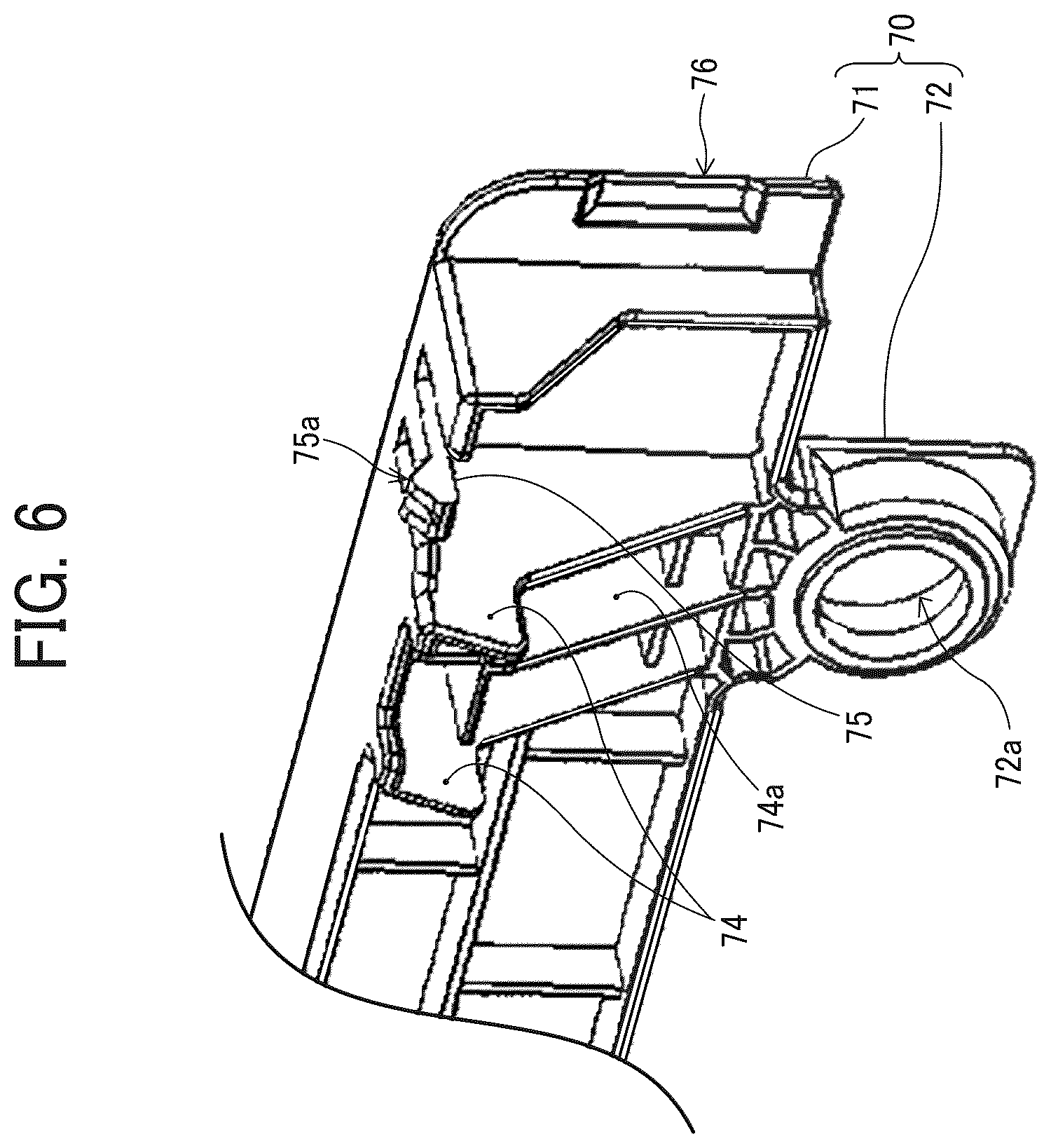 Patent US12174578 Figure 6 – Housing structure and image forming apparatus