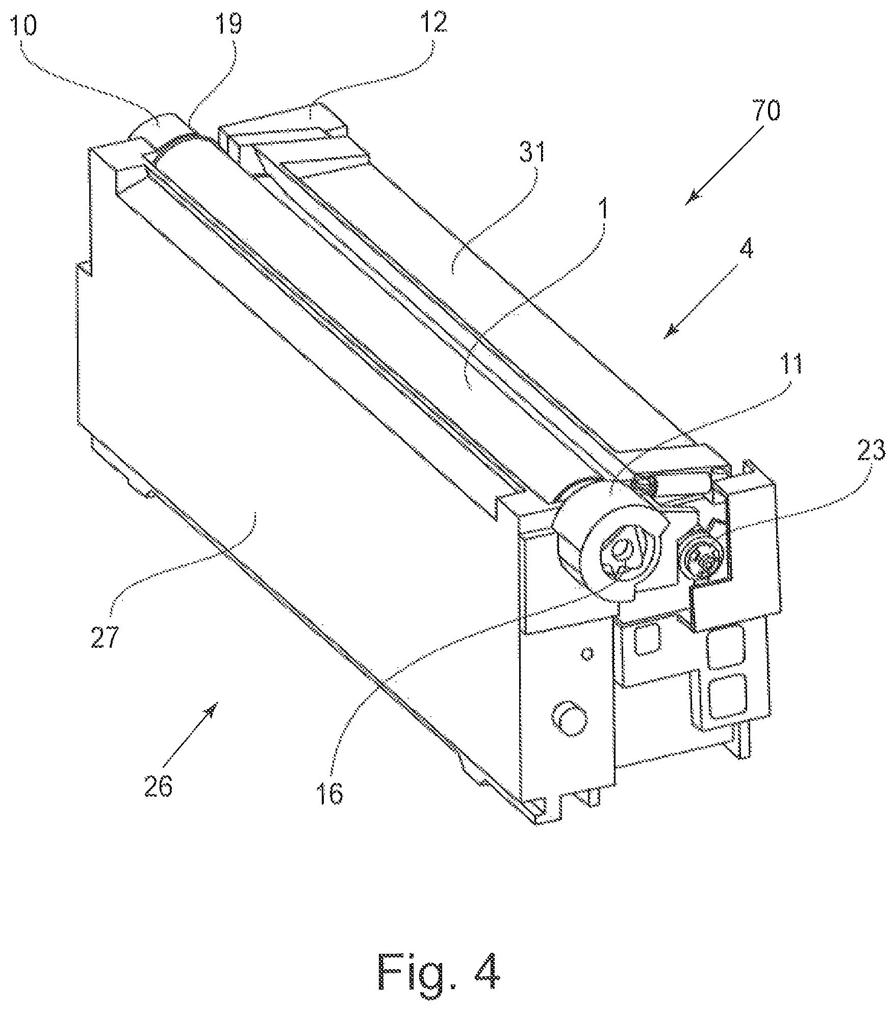 Patent US12174582 Figure 4 – Process cartridge and image forming apparatus