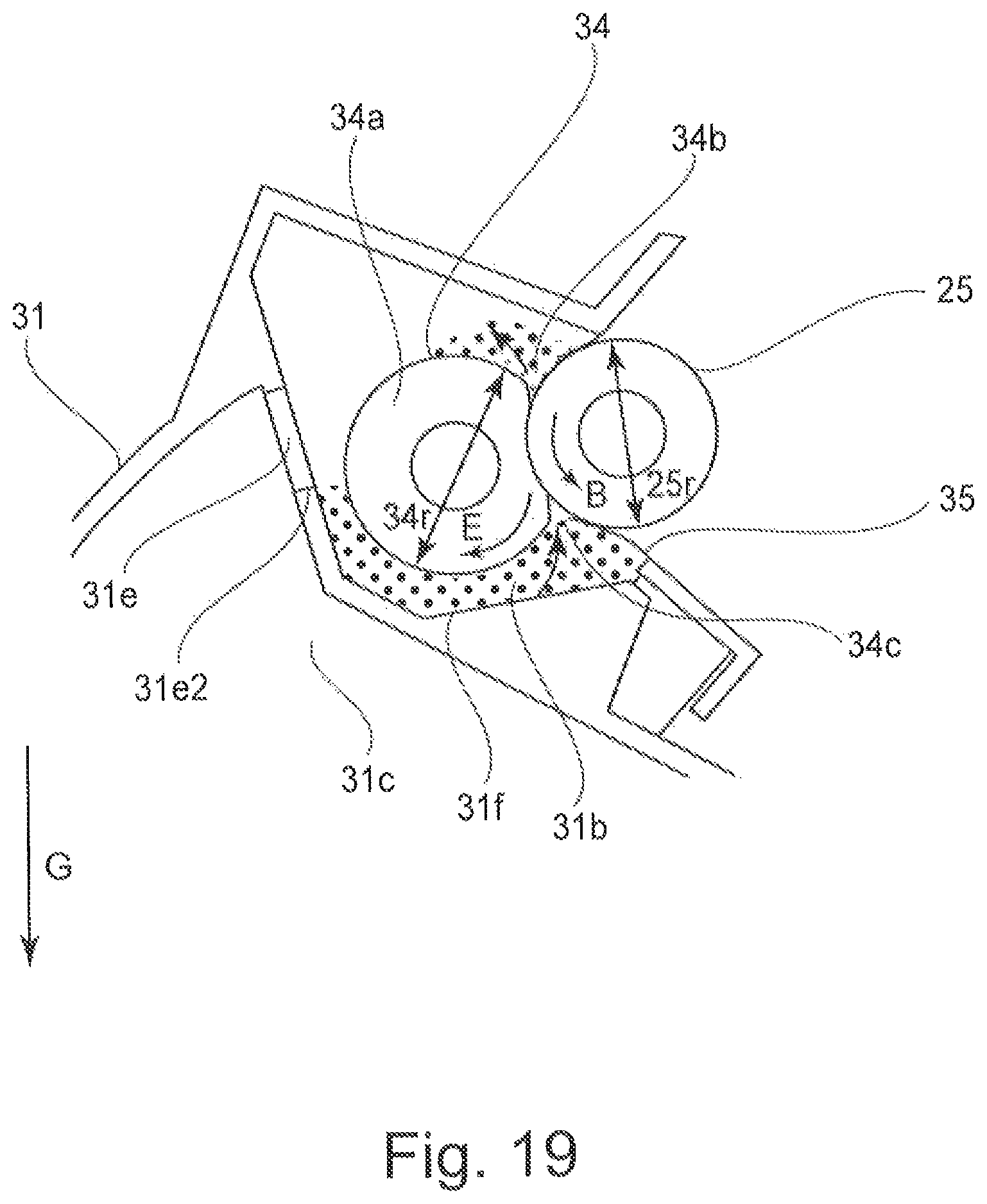 Patent US12174582 Figure 19 – Process cartridge and image forming apparatus