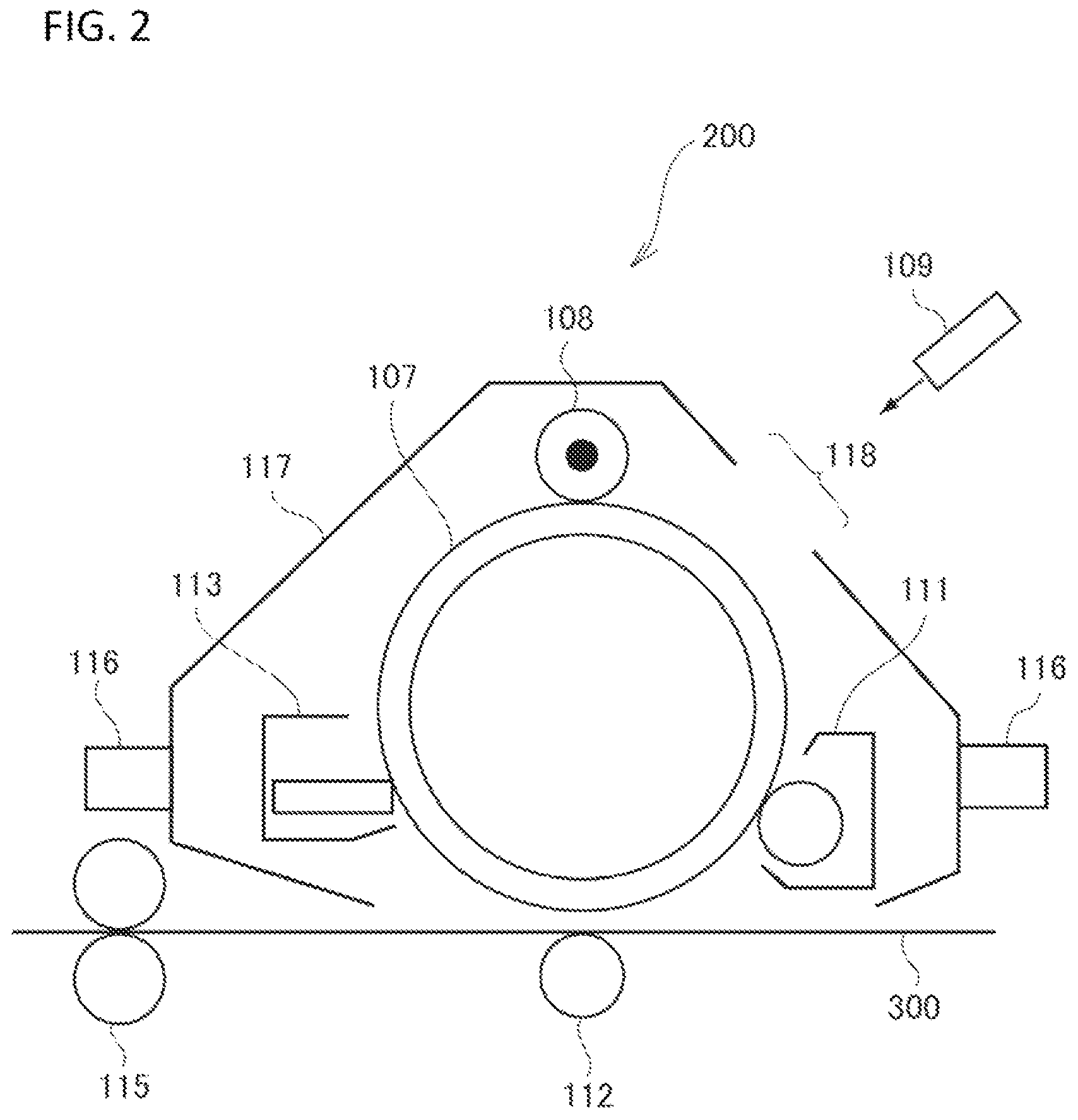 Patent US12174583 Figure 2 – Electrostatic charge image developing carrier, electrostatic charge image developer, process cartridge, image forming apparatus and image forming method