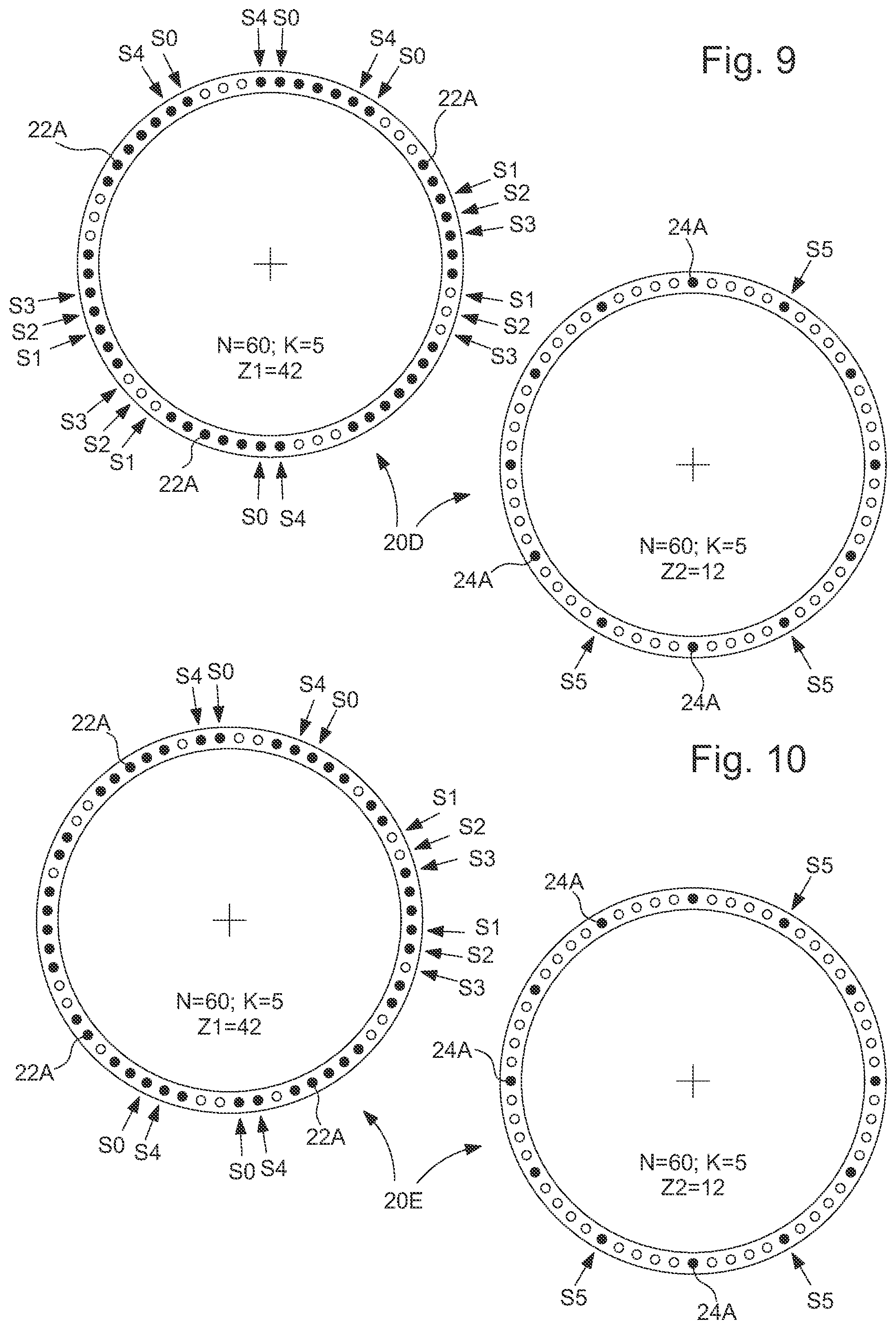 Patent US12174587 Figure 5 – Timepiece comprising a rotating bezel