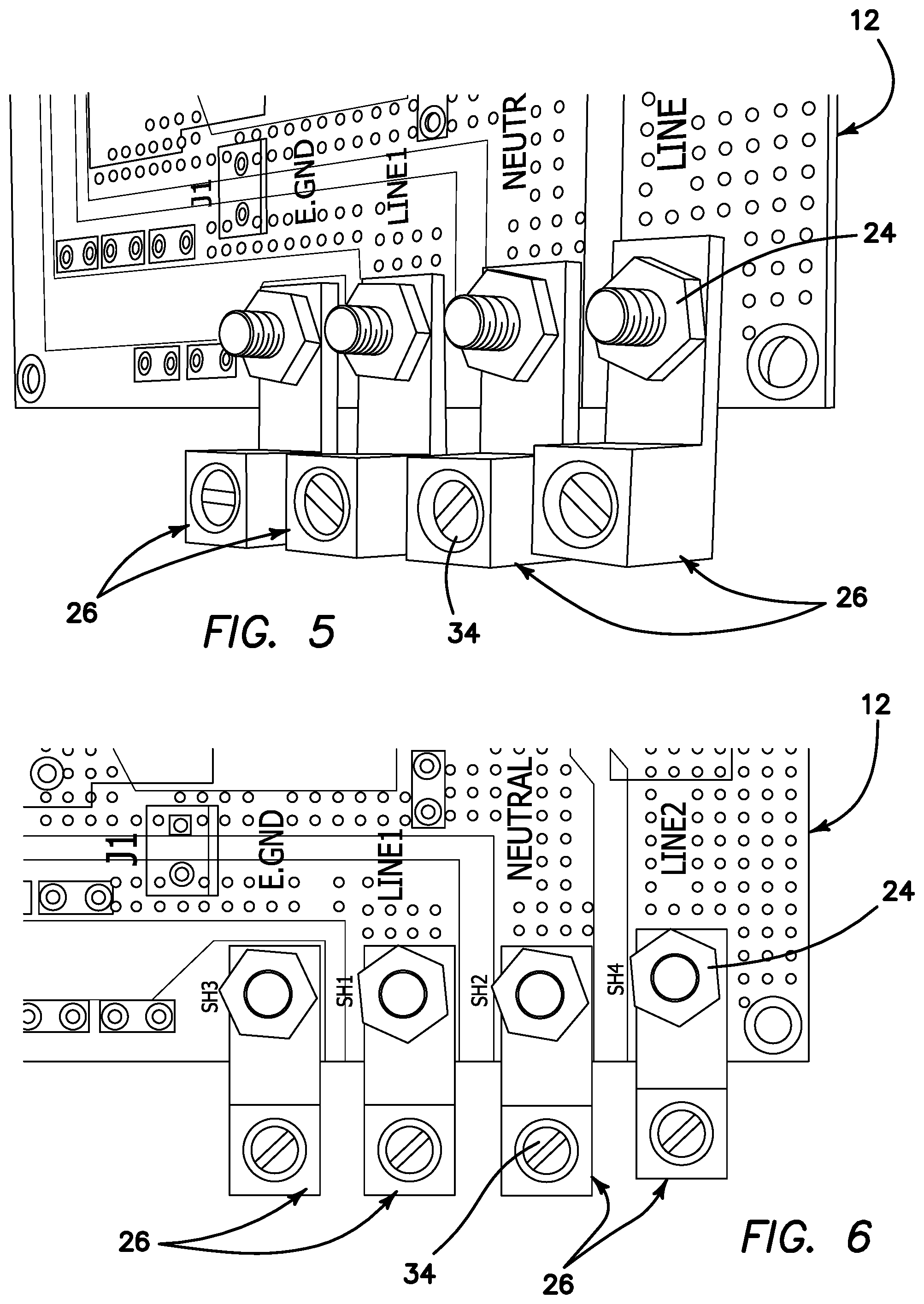 Patent US12174600 Figure 4 – Power bus bar and swivelable user interface for spa control system