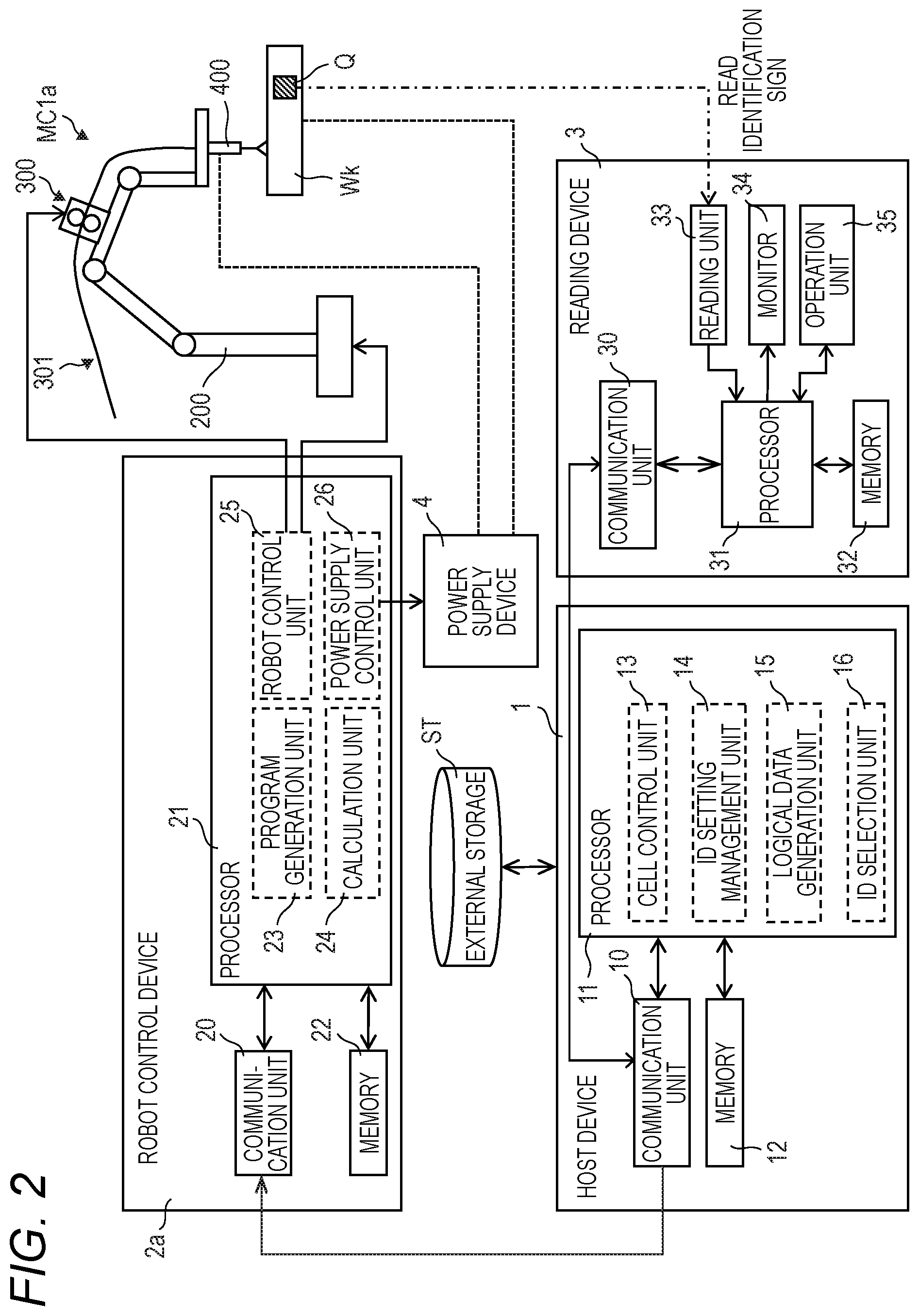 Patent US12174620 Figure 2 – Information presentation method of an identifier managed by a welding system
