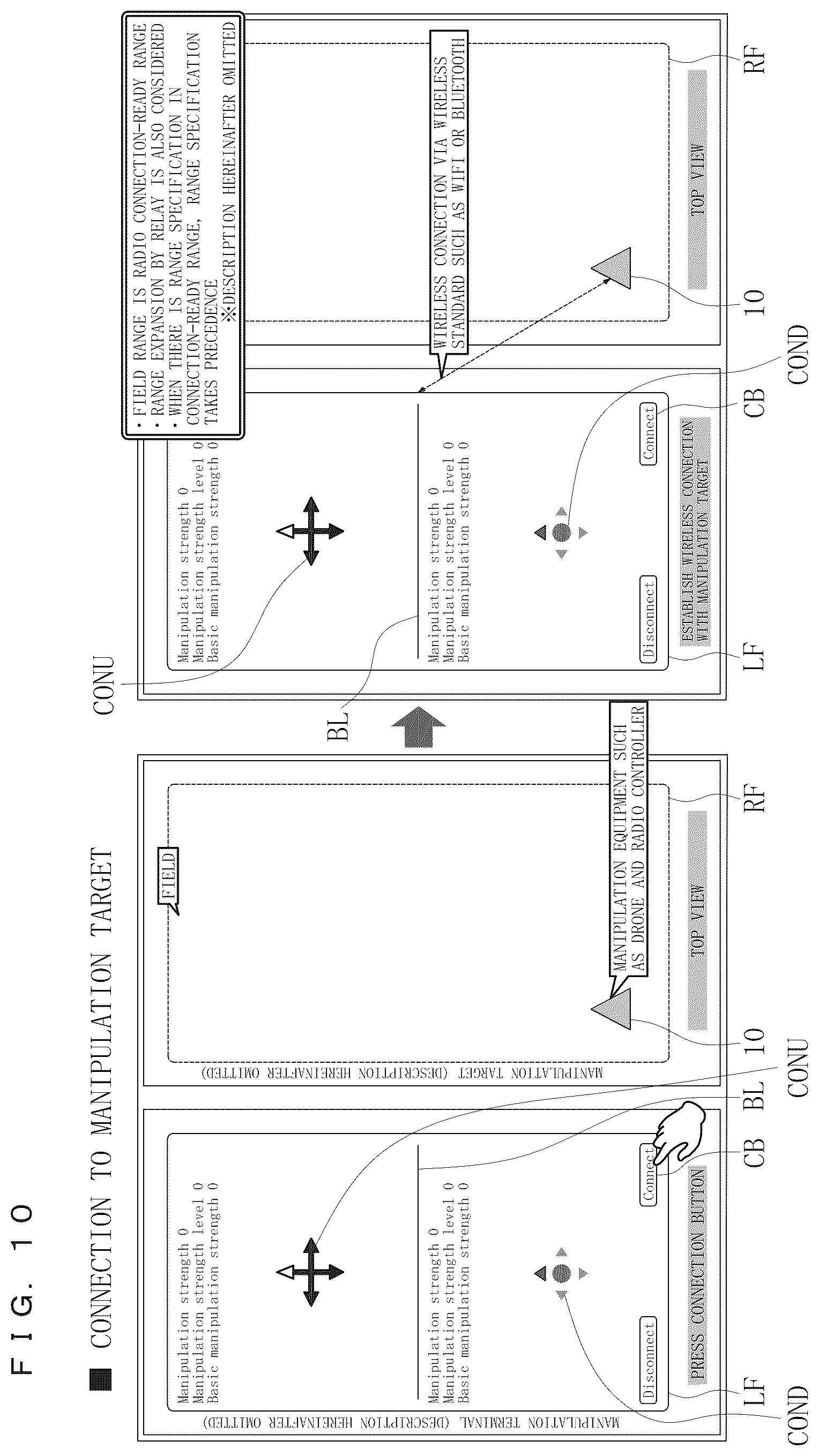 Patent US12174625 Figure 10 – Non-transitory computer readable medium storing program for manipulating manipulation target device
