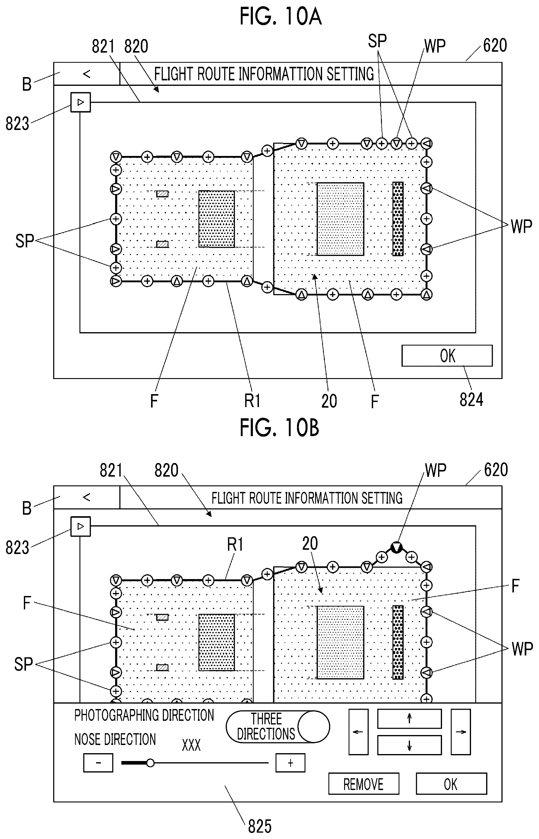 Patent US12174630 Figure 9 – Display device and route display program