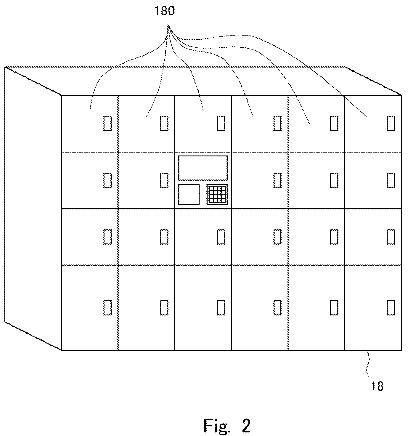 Patent US12174635 Figure 2 – Information processing apparatus, information processing method, and non-transitory storage medium storing program for generating route based on event and a deposit point of a baggage or a pick-up point of the baggage