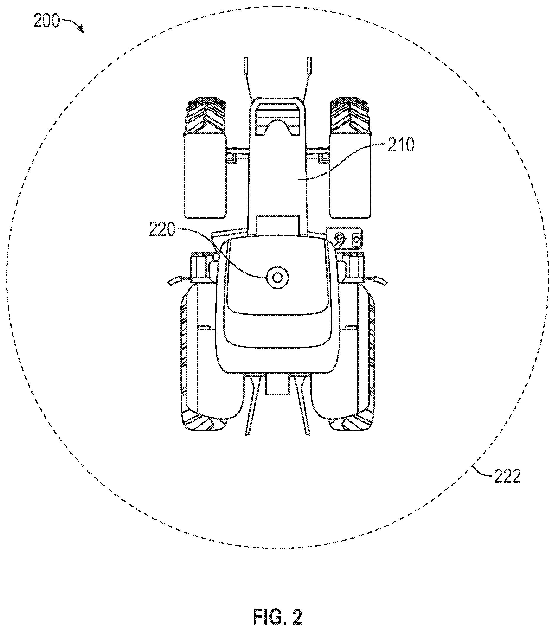Patent US12174638 Figure 2 – Systems and methods for obstacle detection