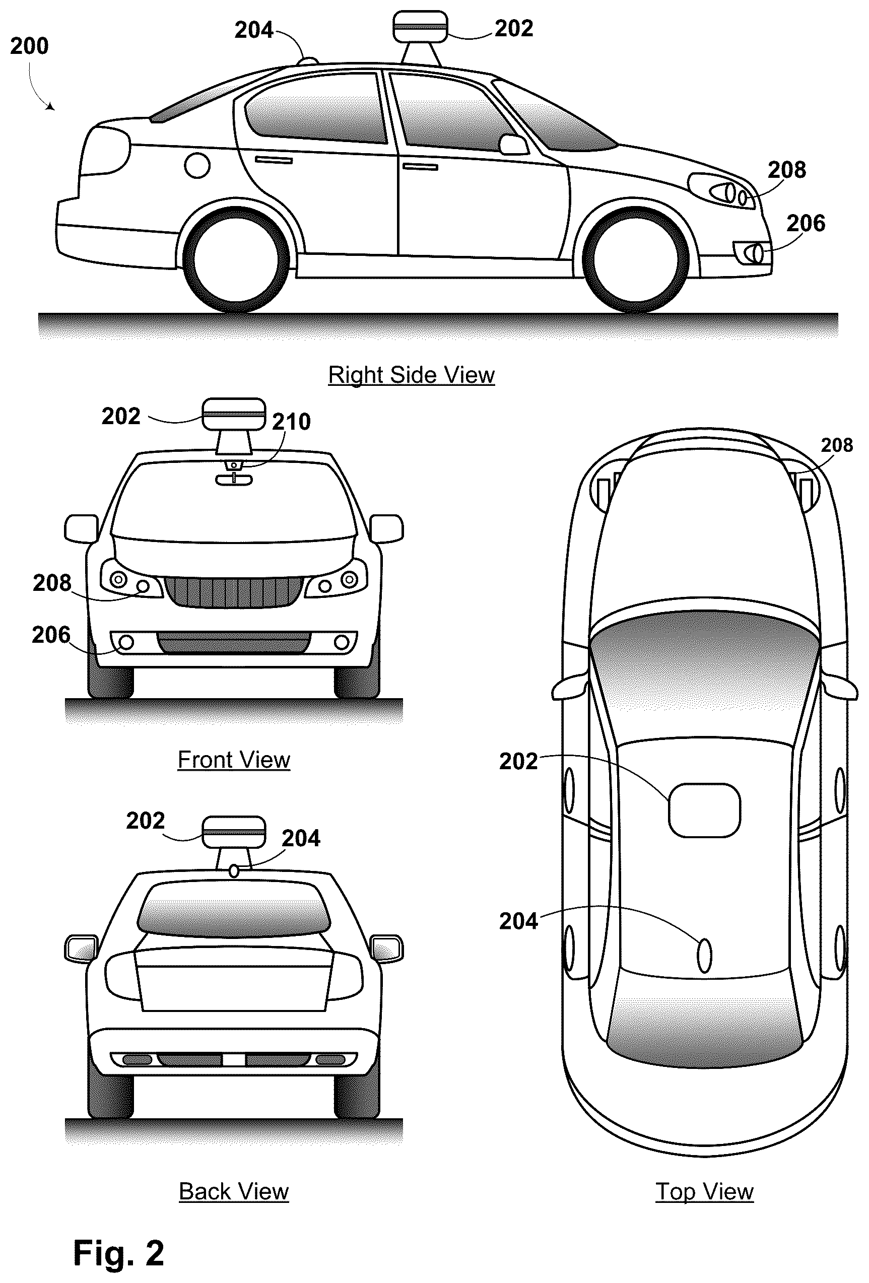Patent US12174640 Figure 2 – Assisted perception for autonomous vehicles