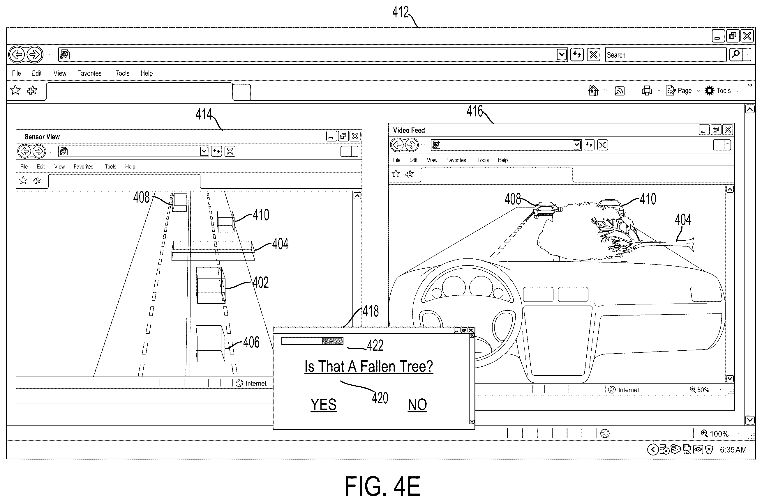 Patent US12174640 Figure 8 – Assisted perception for autonomous vehicles