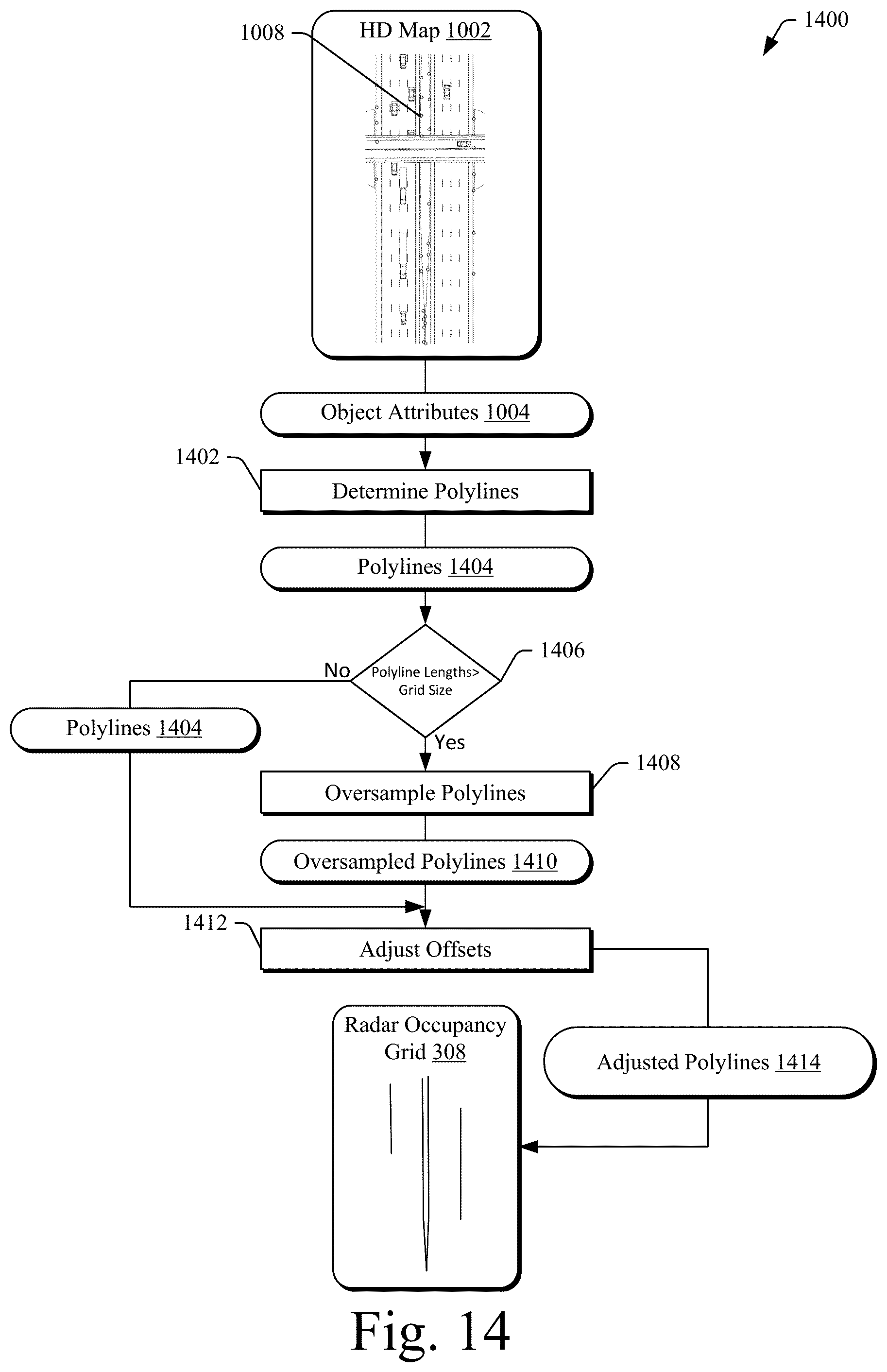 Patent US12174641 Figure 16 – Vehicle localization based on radar detections