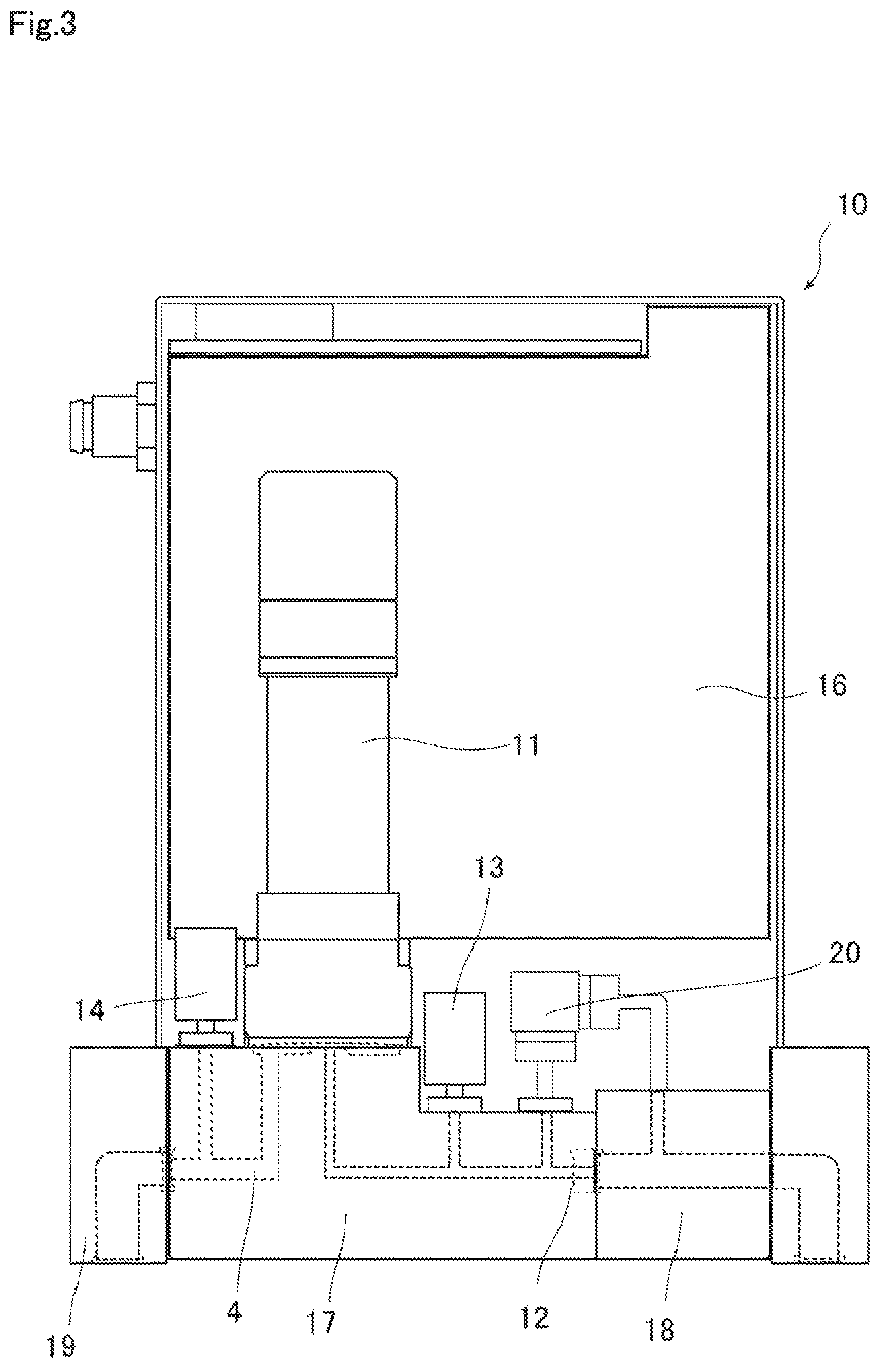 Patent US12174647 Figure 2 – Flow rate control device