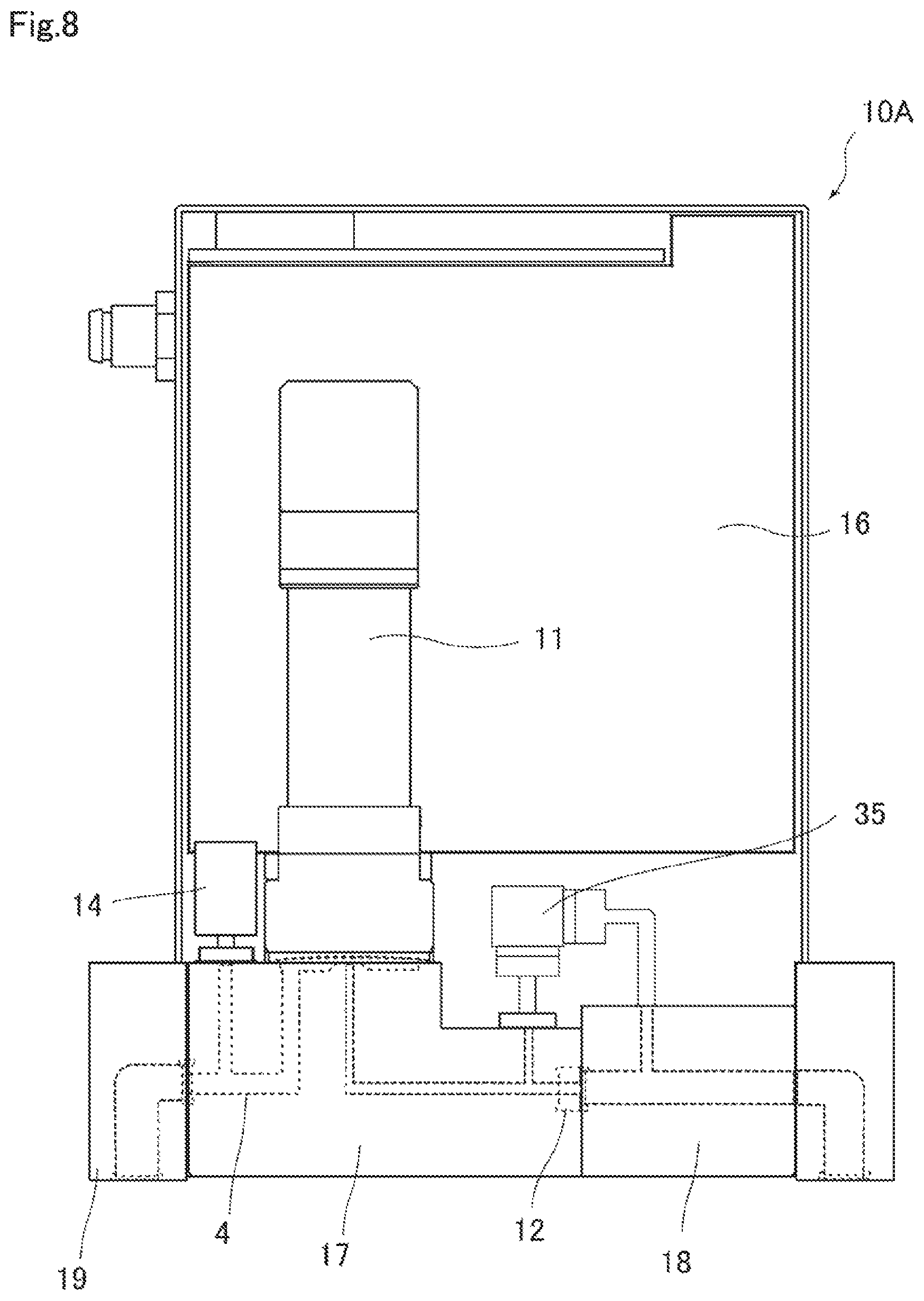 Patent US12174647 Figure 5 – Flow rate control device