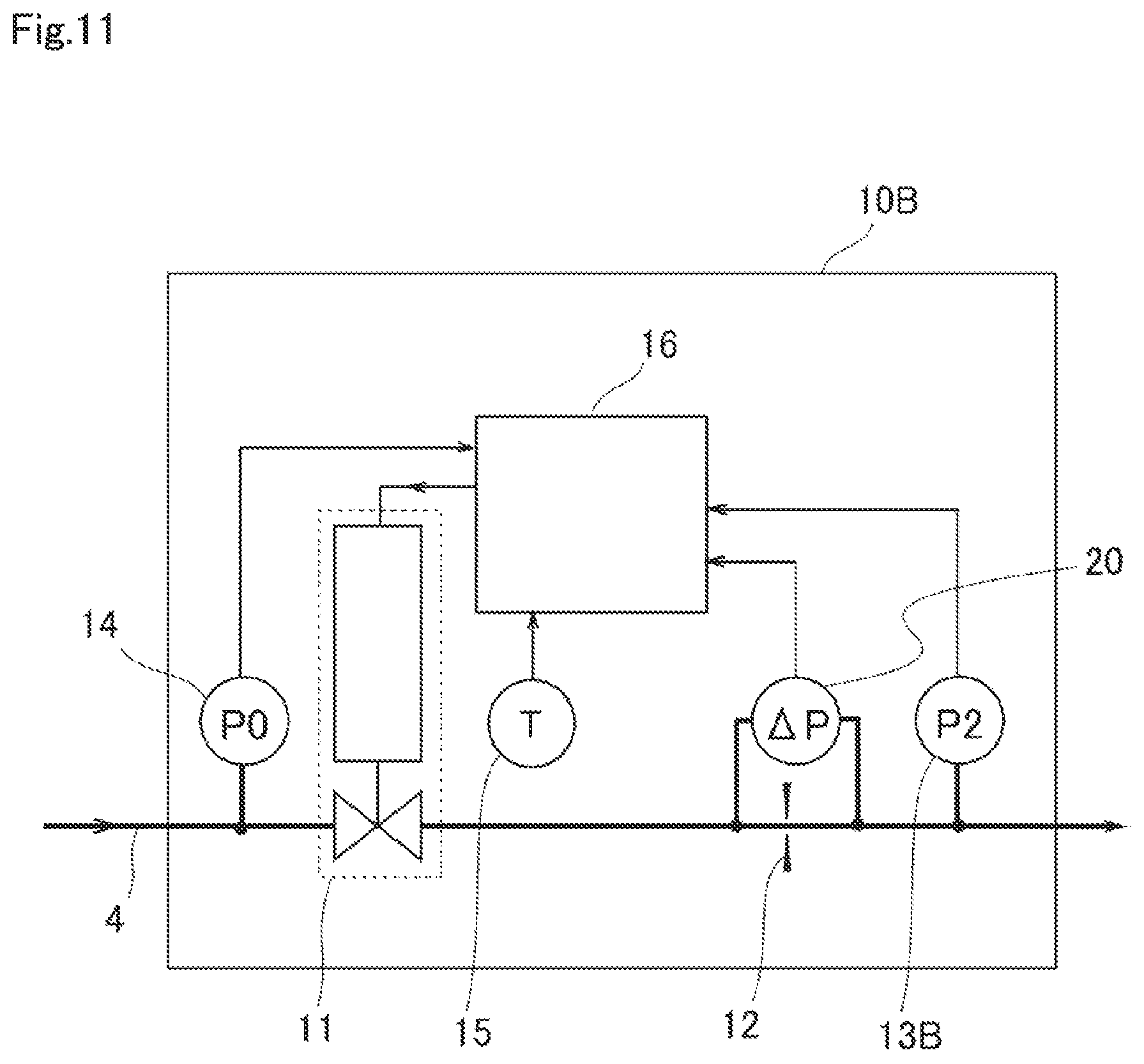 Patent US12174647 Figure 8 – Flow rate control device