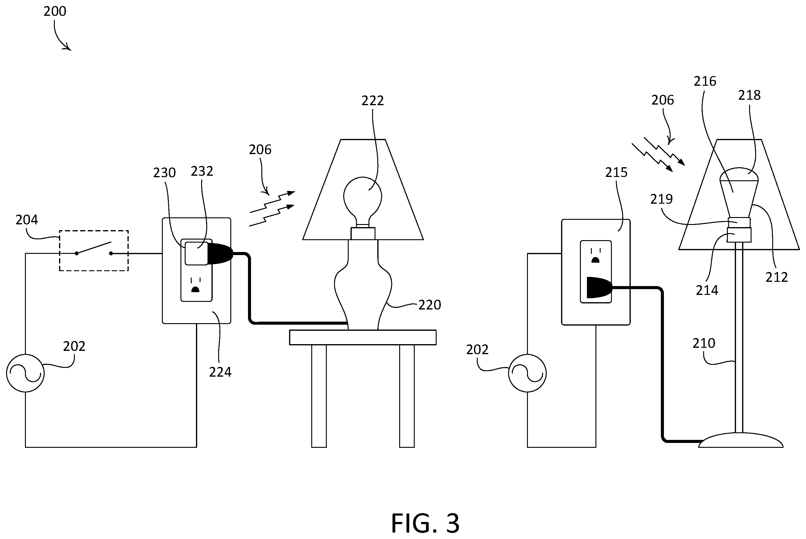 Patent US12174652 Figure 3 – Load-sensing remote control device for use in a load control system