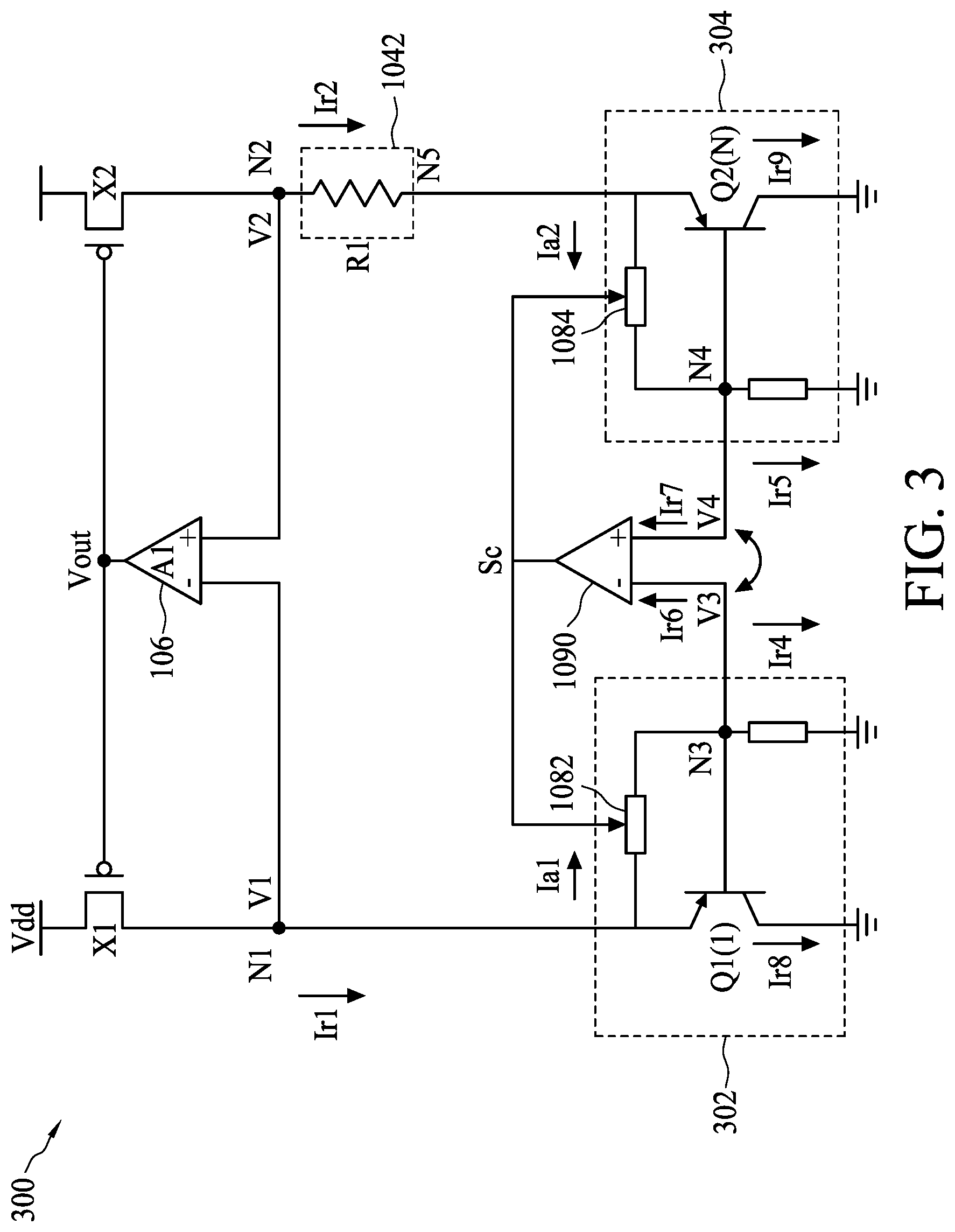 Patent US12174653 Figure 3 – Signal generating device, bandgap reference device and method of generating temperature-dependent signal