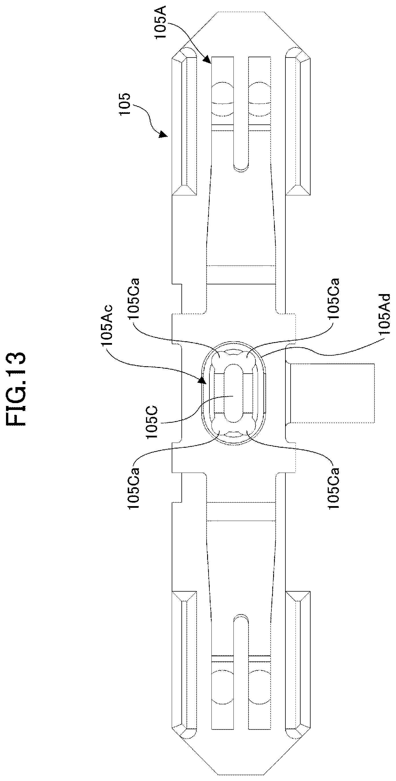 Patent US12174654 Figure 13 – Operation device for inproving accuracy of value of output signal indicating a neutral position