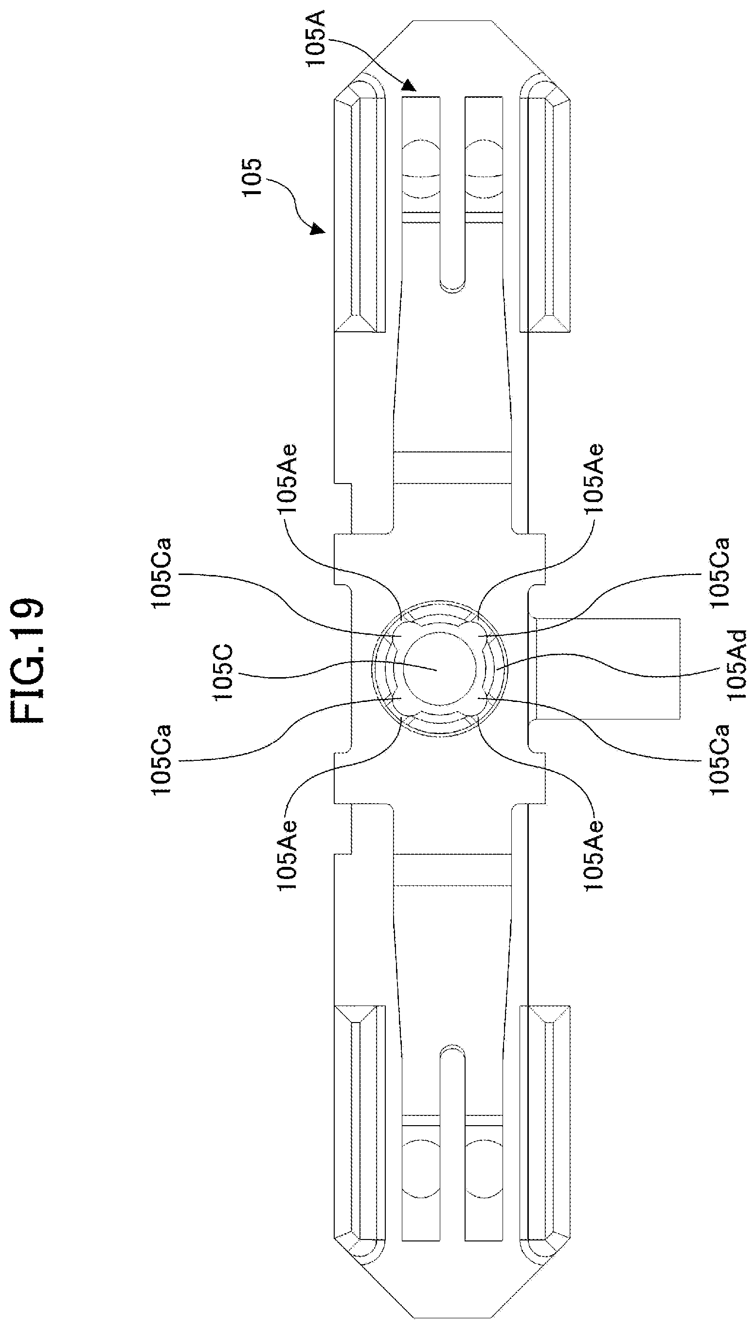 Patent US12174654 Figure 19 – Operation device for inproving accuracy of value of output signal indicating a neutral position