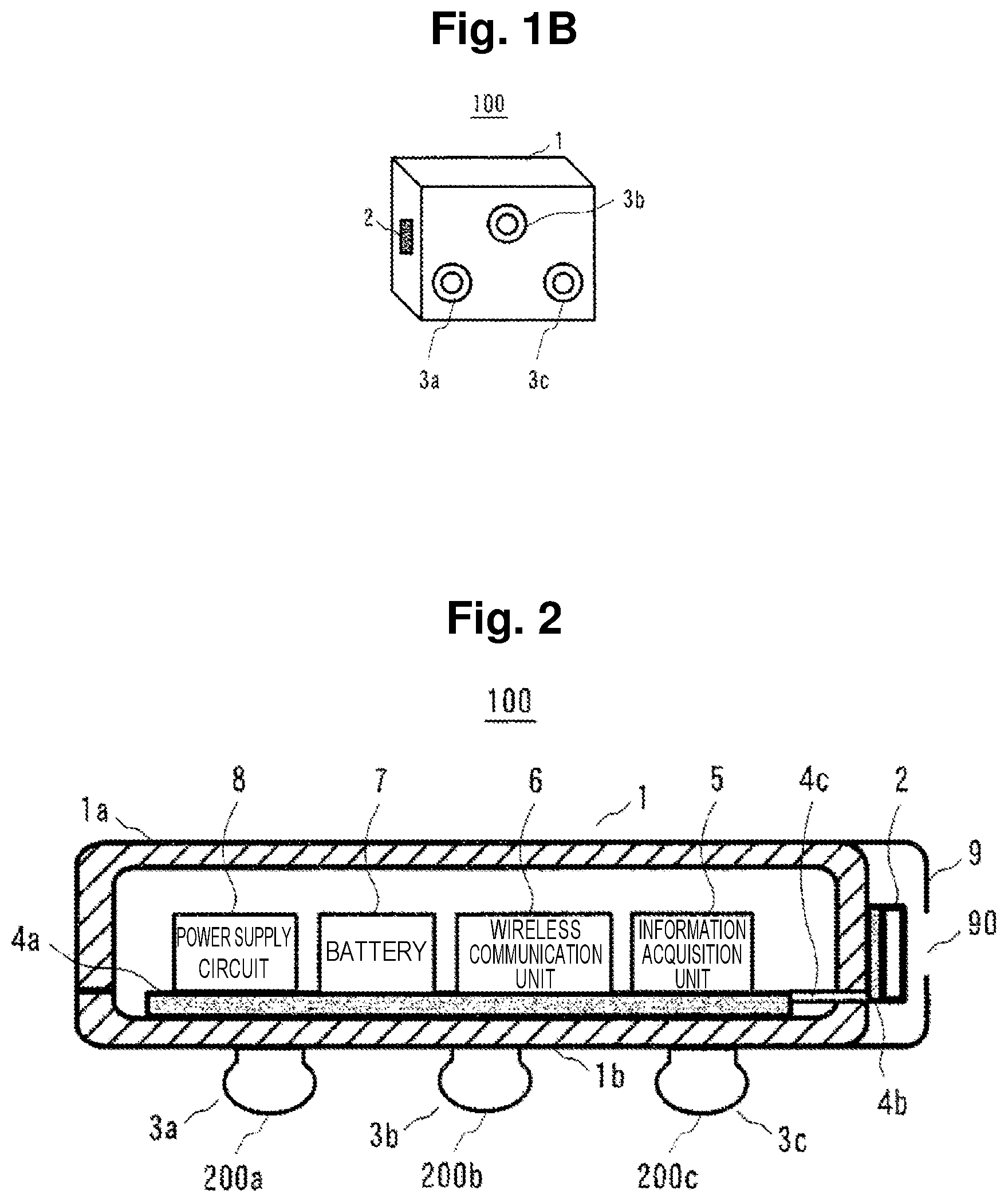 Patent US12174662 Figure 2 – Wearable sensor device and monitoring system