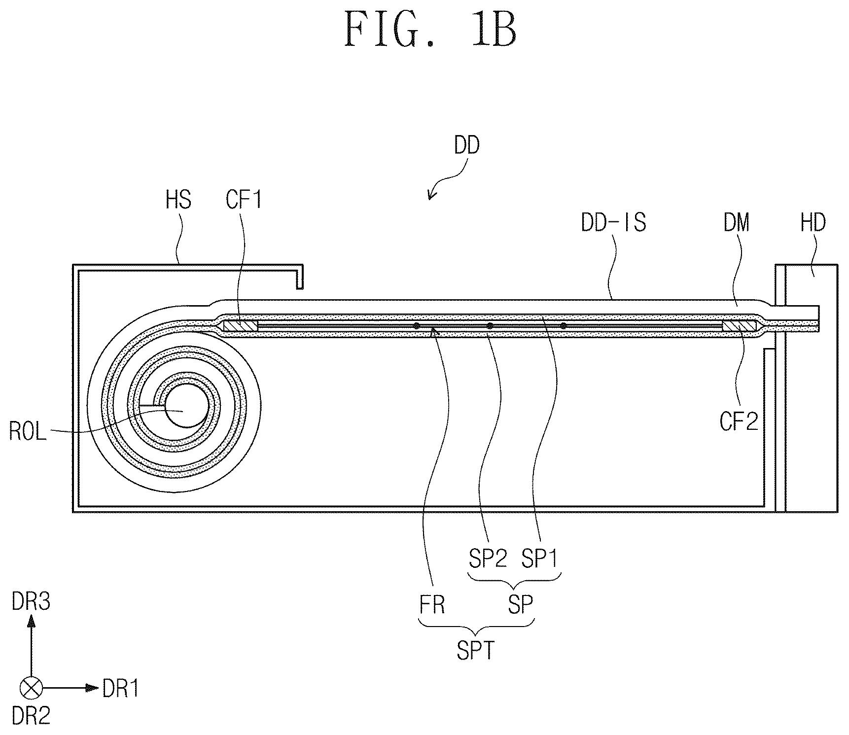 Patent US12174666 Figure 2 – Display device