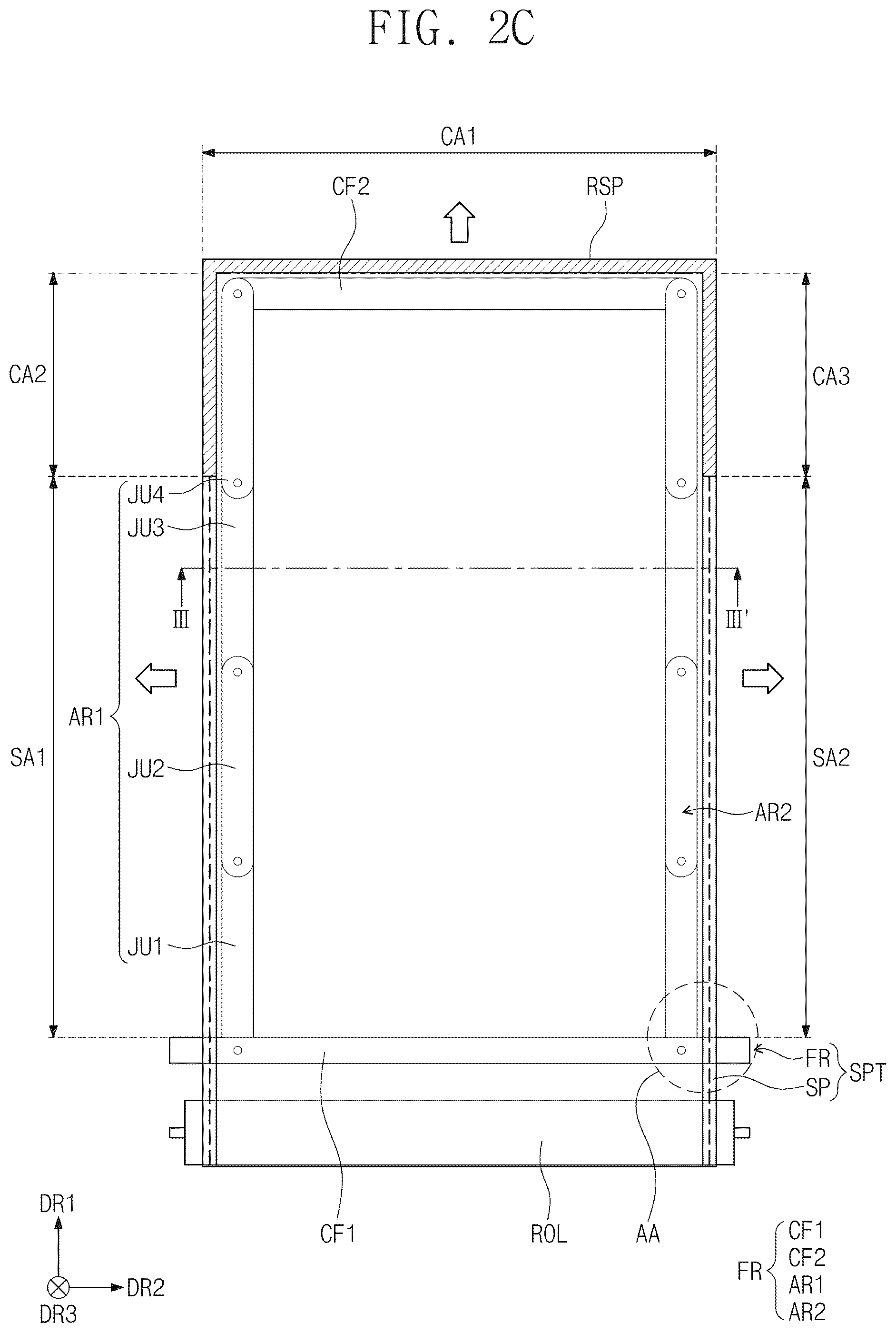 Patent US12174666 Figure 7 – Display device