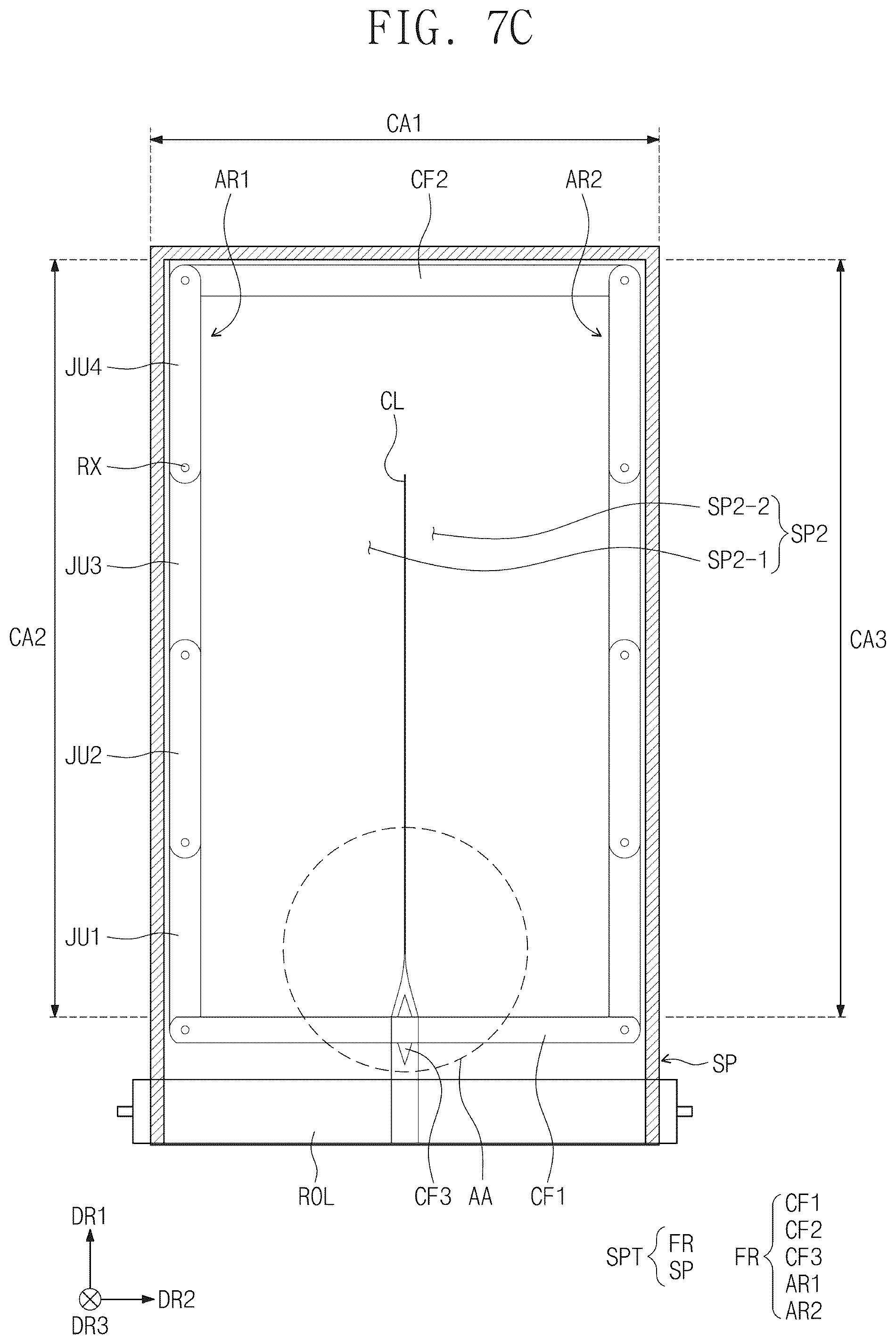 Patent US12174666 Figure 19 – Display device
