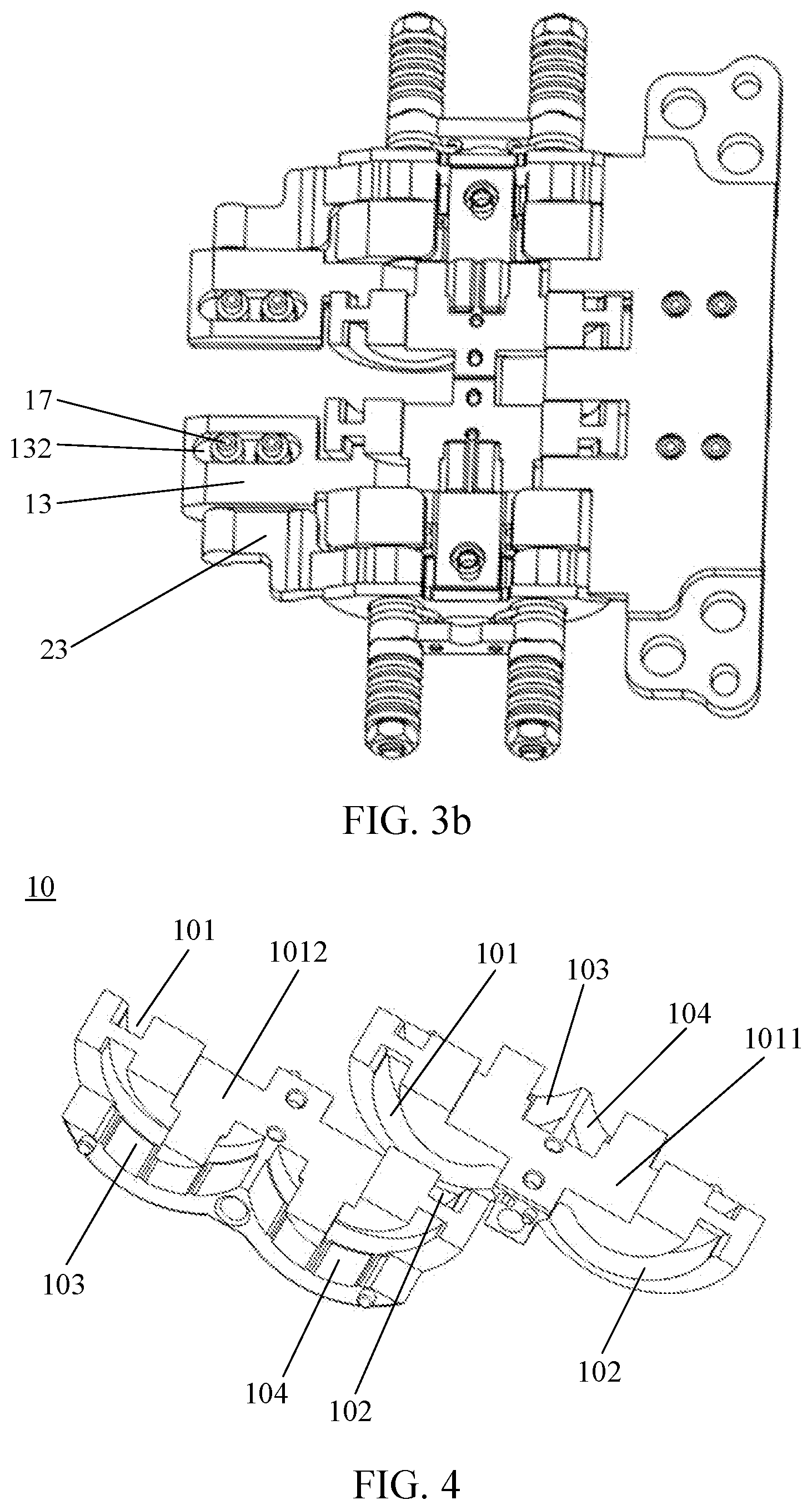 Patent US12174669 Figure 4 – Hinge apparatus and foldable display apparatus