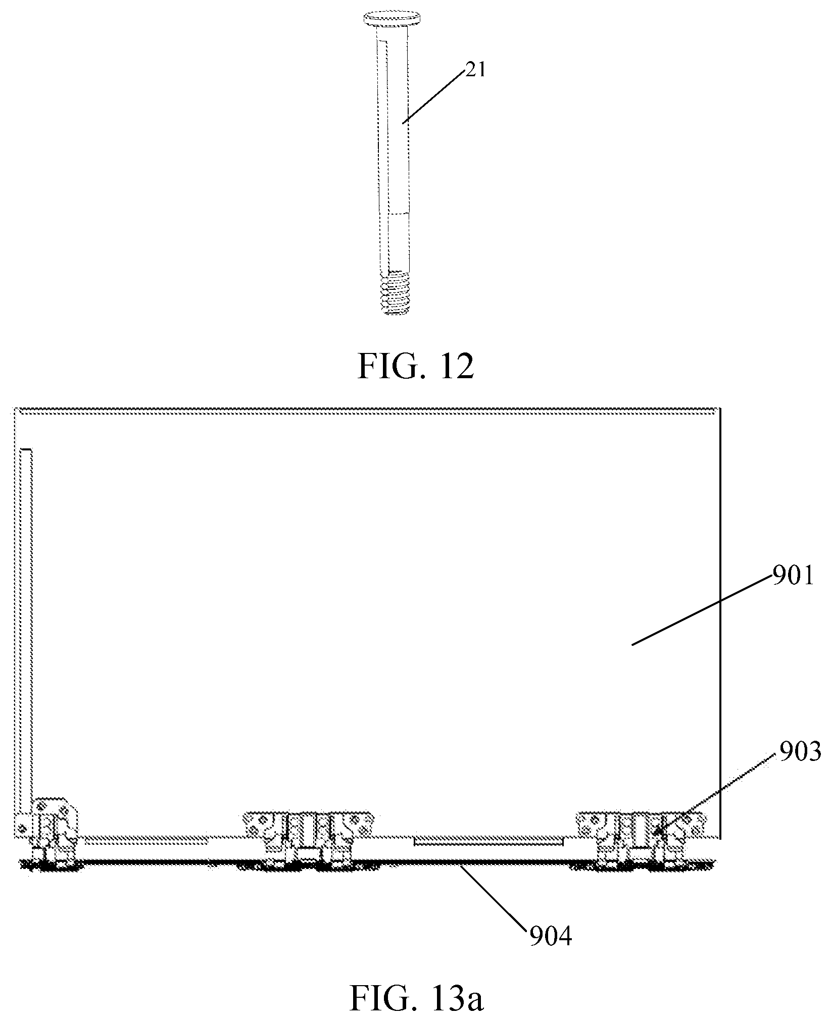 Patent US12174669 Figure 8 – Hinge apparatus and foldable display apparatus