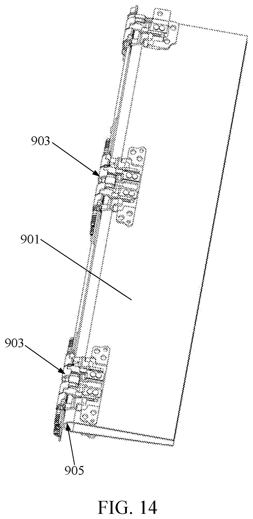 Patent US12174669 Figure 10 – Hinge apparatus and foldable display apparatus