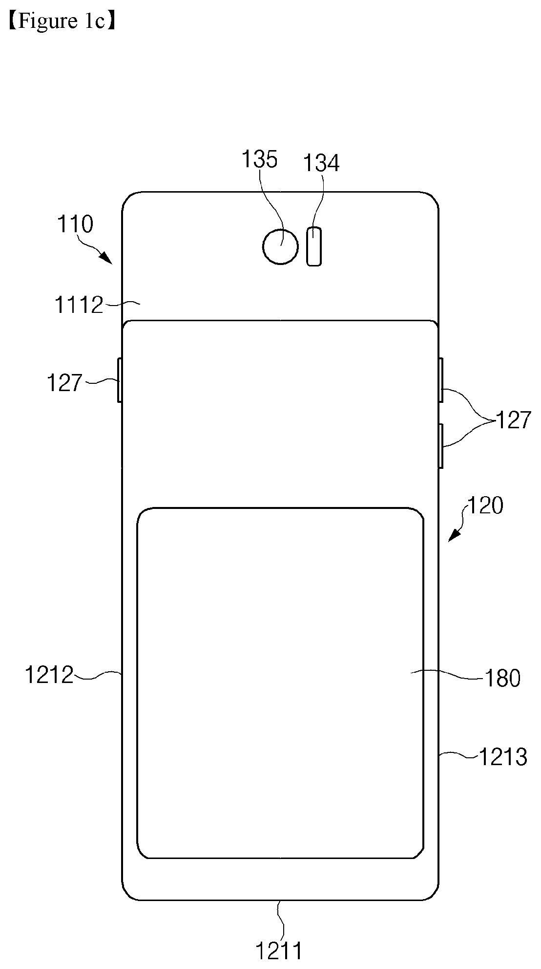 Patent US12174670 Figure 3 – Flexible display and electronic device having same