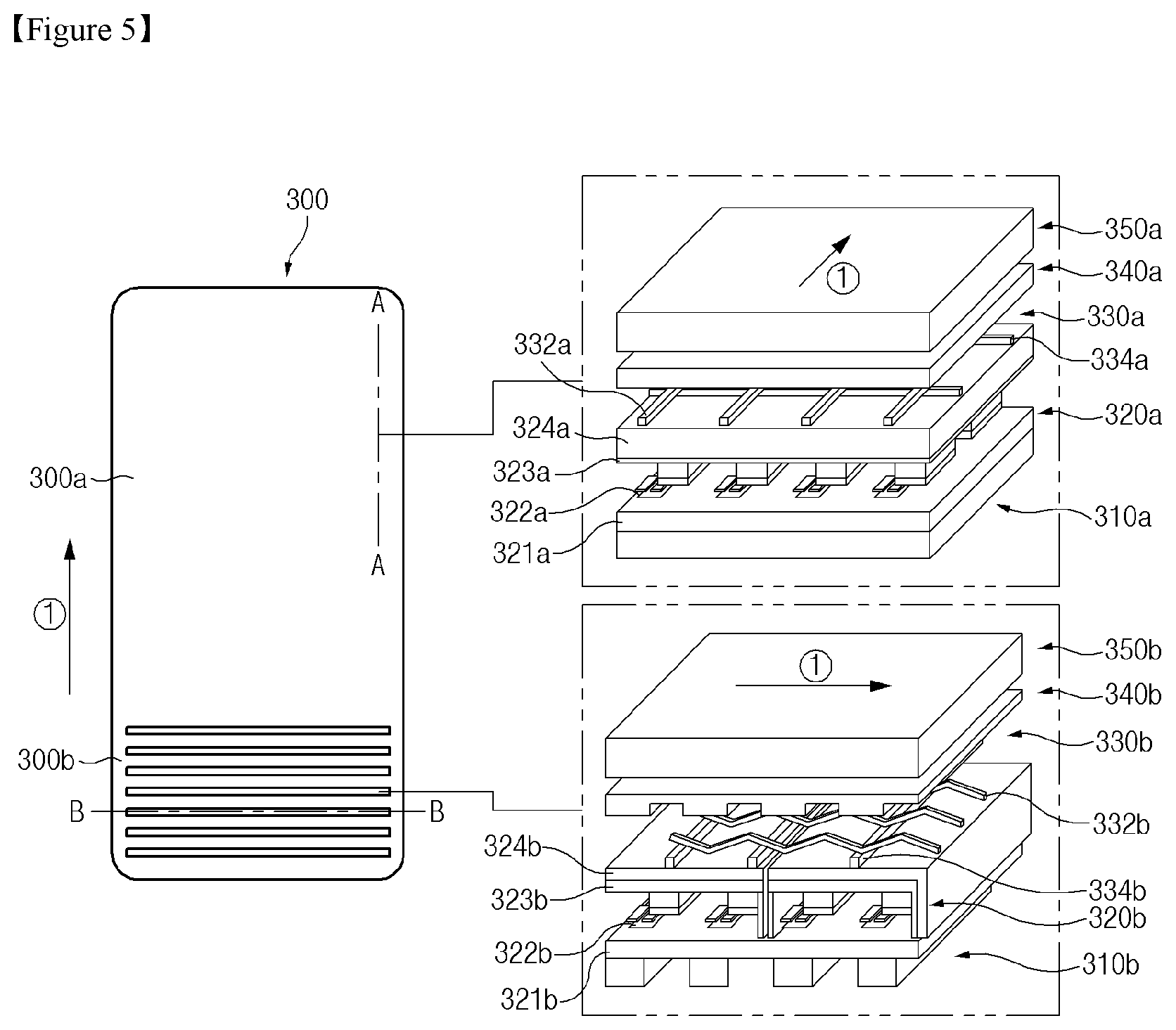 Patent US12174670 Figure 7 – Flexible display and electronic device having same