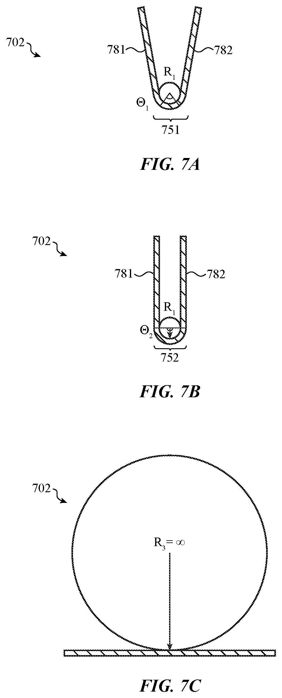 Patent US12174671 Figure 7 – Foldable cover and display for an electronic device
