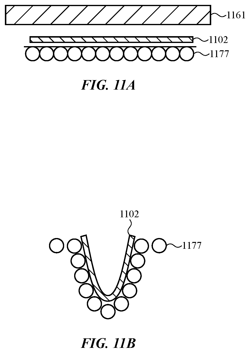 Patent US12174671 Figure 11 – Foldable cover and display for an electronic device