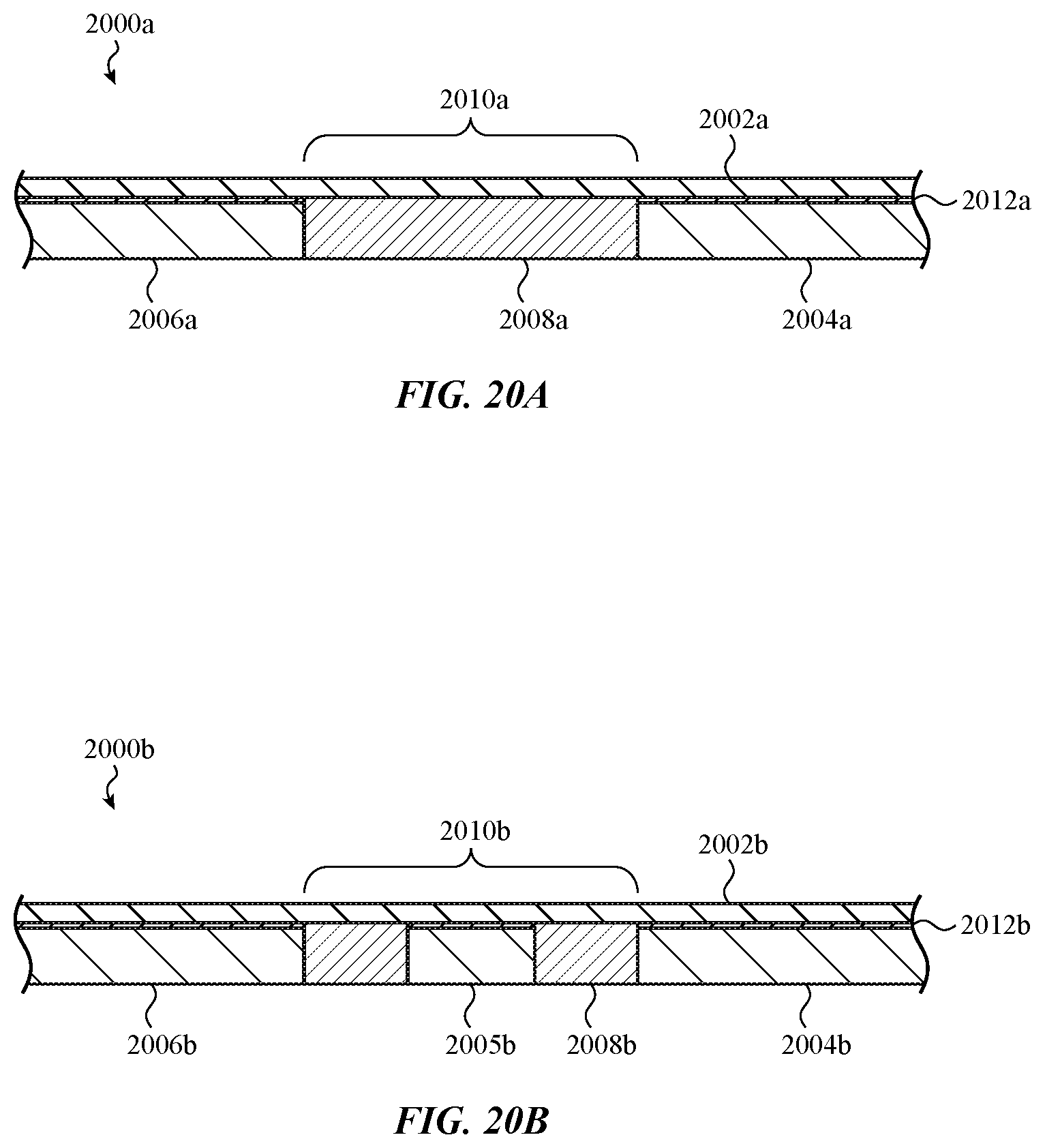 Patent US12174671 Figure 20 – Foldable cover and display for an electronic device