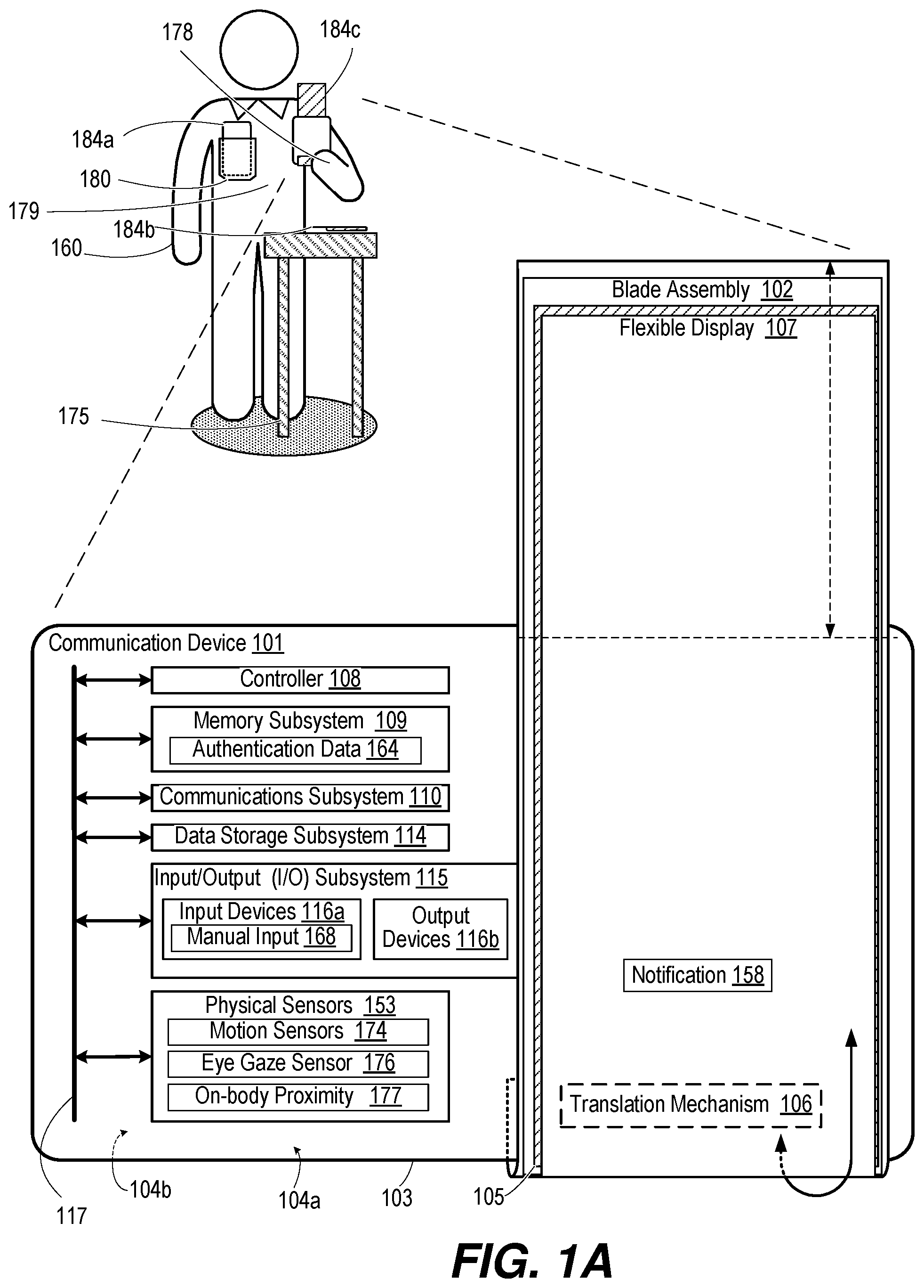 Patent US12174672 Figure 1 – Method and apparatus to optimize rollable devices