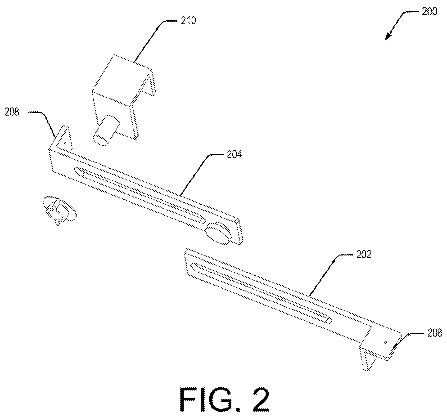 Patent US12174675 Figure 2 – Holding devices for computing components