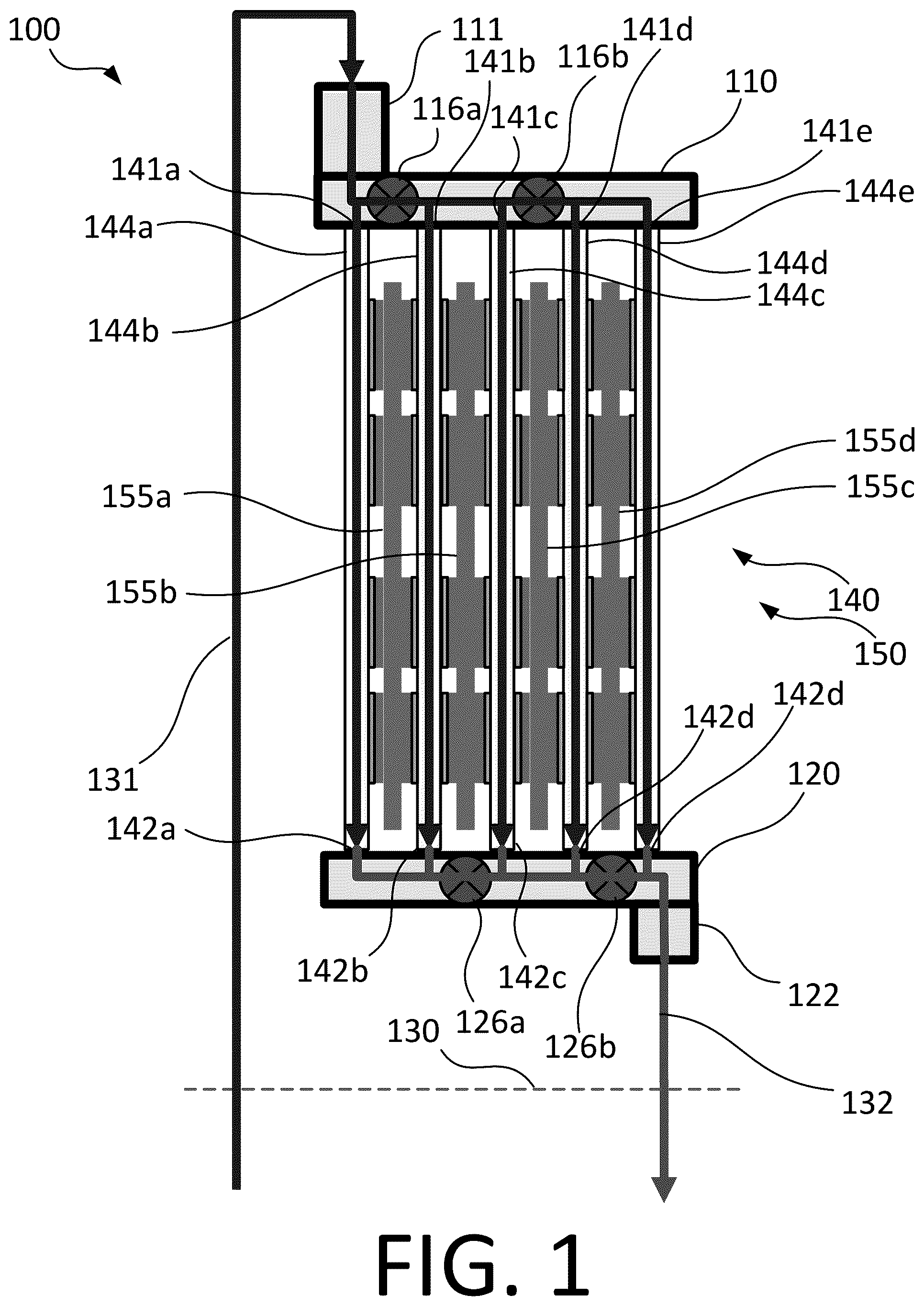 Patent US12174676 Figure 1 – Modular liquid cooling architecture for liquid cooling